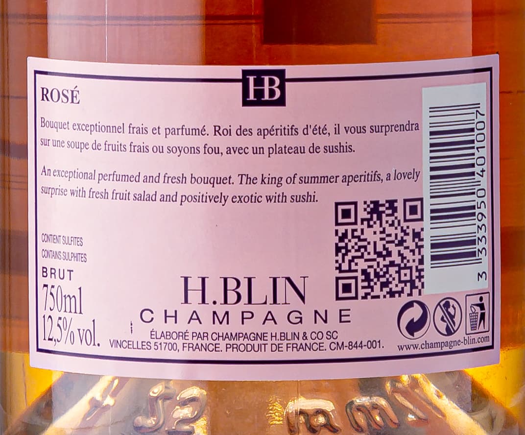 Brut Rosé - H.Blin