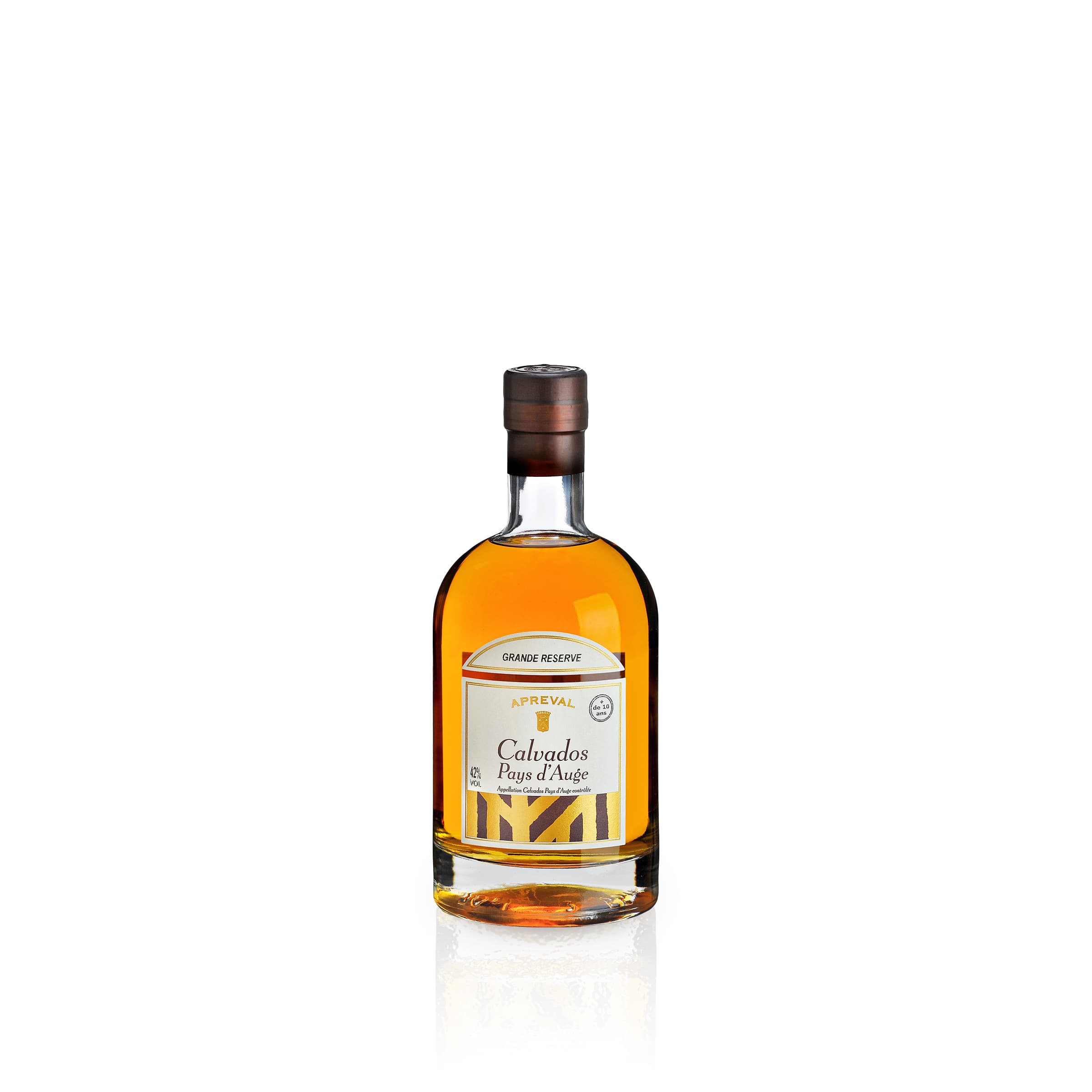 Calvados "Grande Reserve" 0,35l - AOC Pays d‘Auge - Manoir d‘Apreval