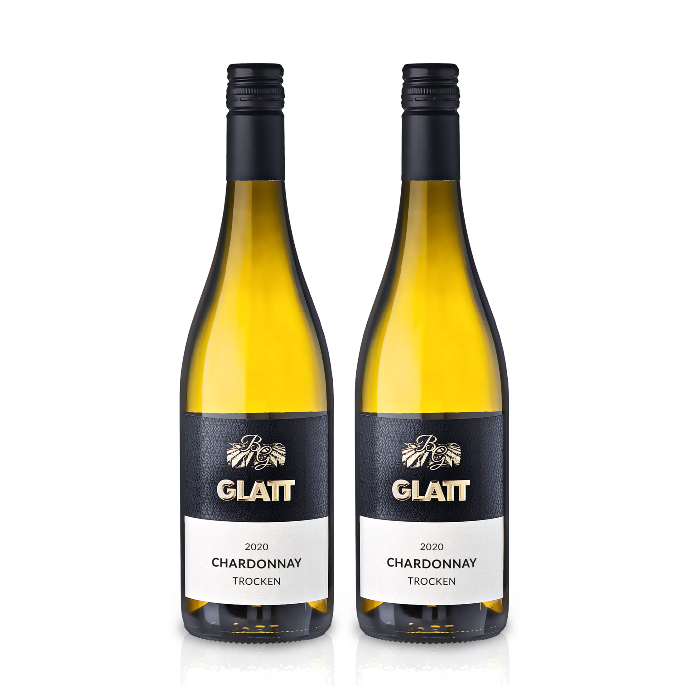 2020 Chardonnay Weißwein trocken • GLATT • Qualitätswein vom Kaiserstuhl/Baden, Deutschland