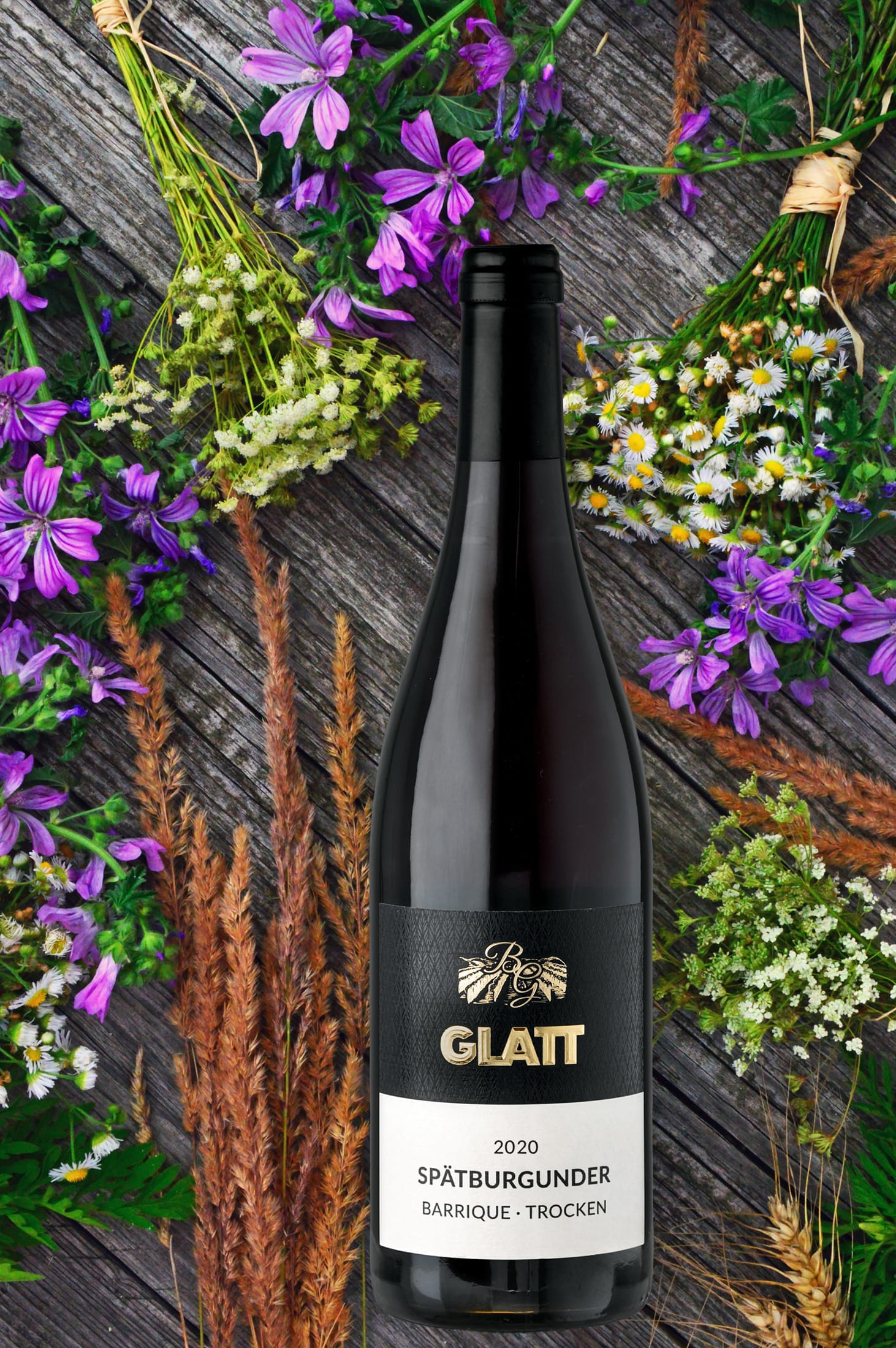 2020 Spätburgunder Barrique Rotwein trocken • GLATT • Qualitätswein vom Kaiserstuhl/Baden, Deutschland