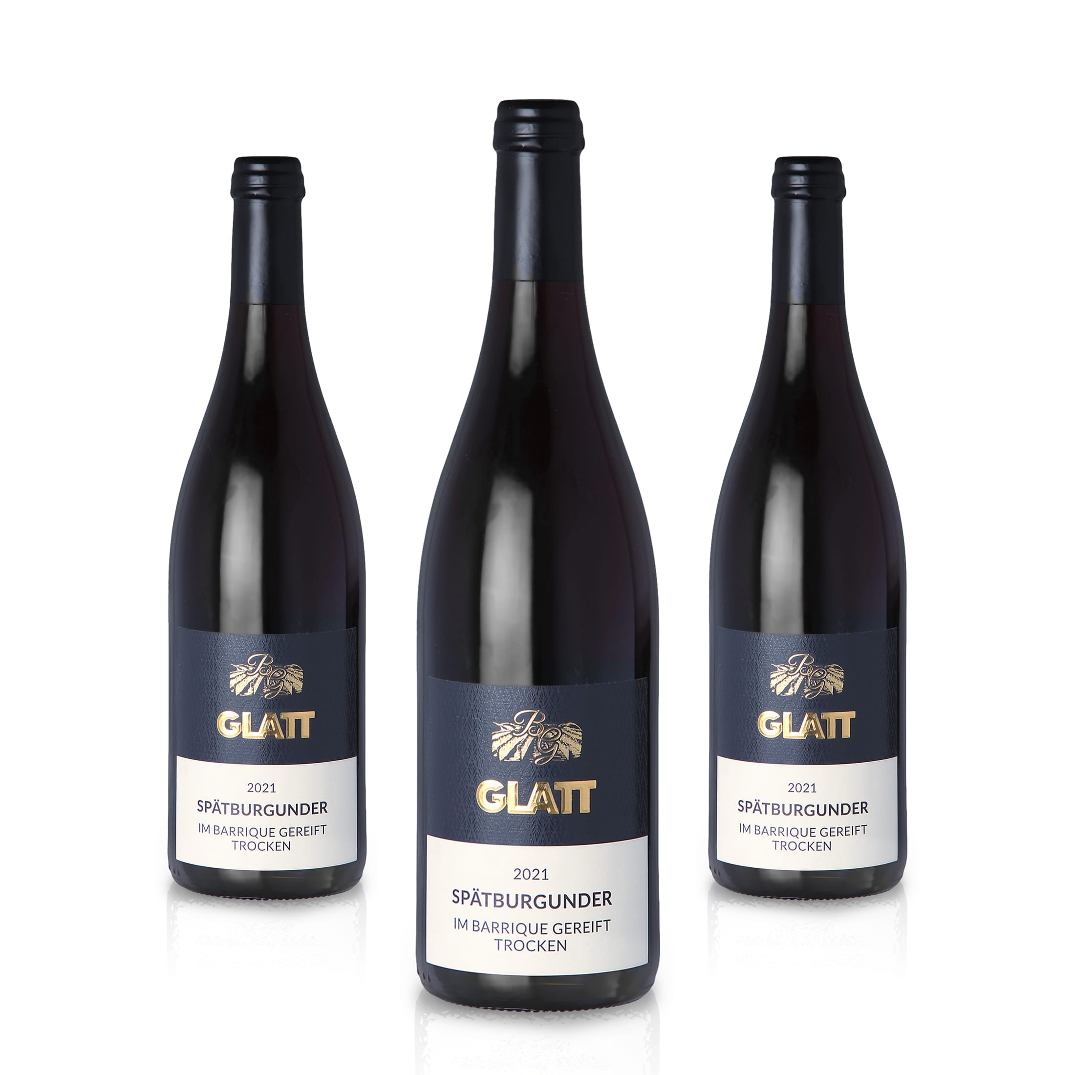 2021 Spätburgunder Barrique Rotwein trocken • GLATT • Qualitätswein vom Kaiserstuhl/Baden, Deutschland