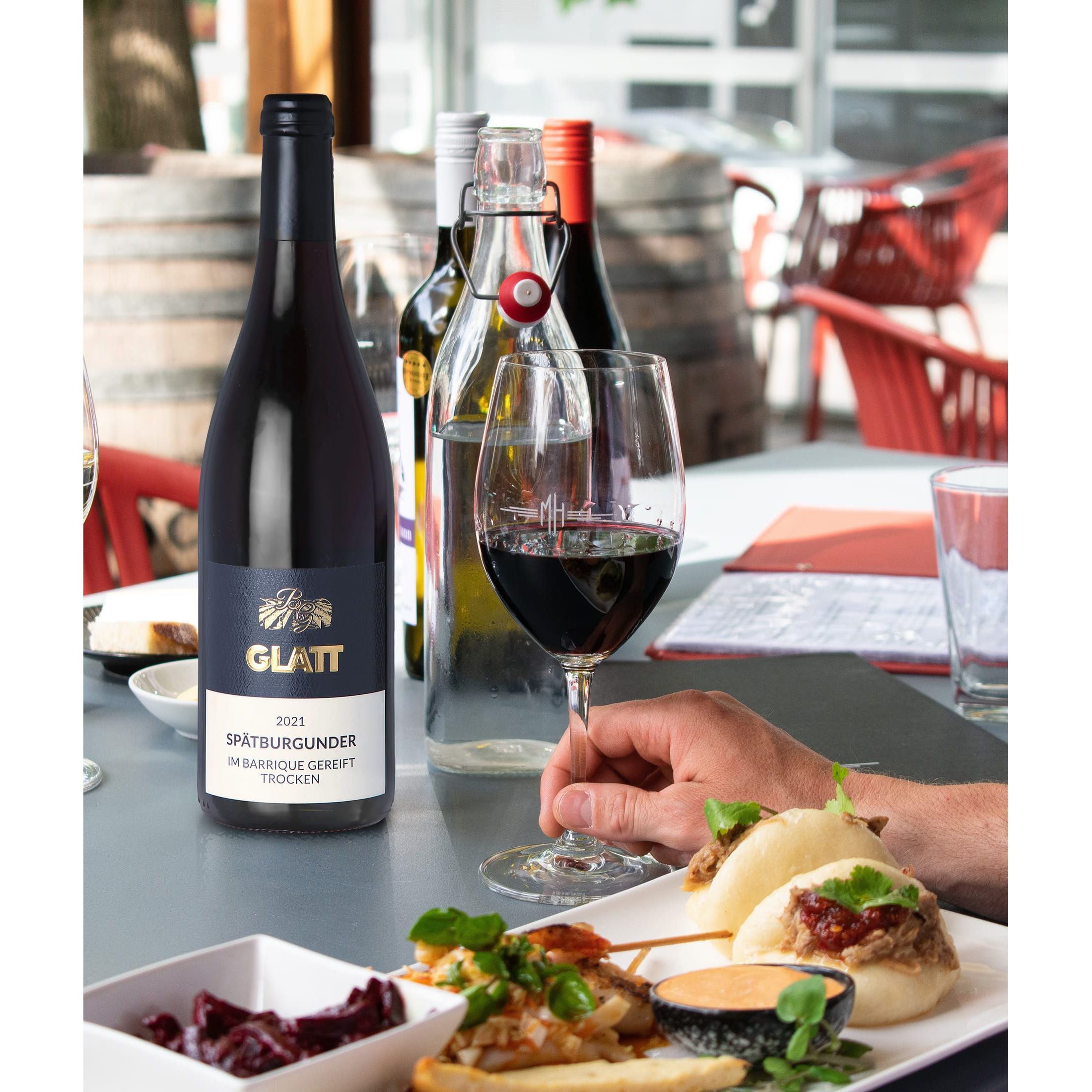 2021 Pinot Noir Barrique Dry Red Wine • GLATT • Quality Wine from Kaiserstuhl/Baden, Germany