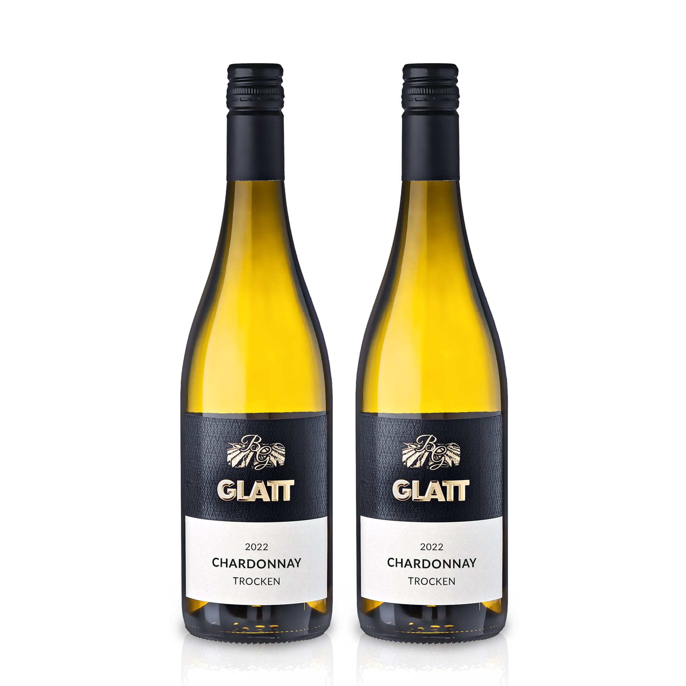 2022 Chardonnay Weißwein trocken • GLATT • Qualitätswein vom Kaiserstuhl/Baden, Deutschland