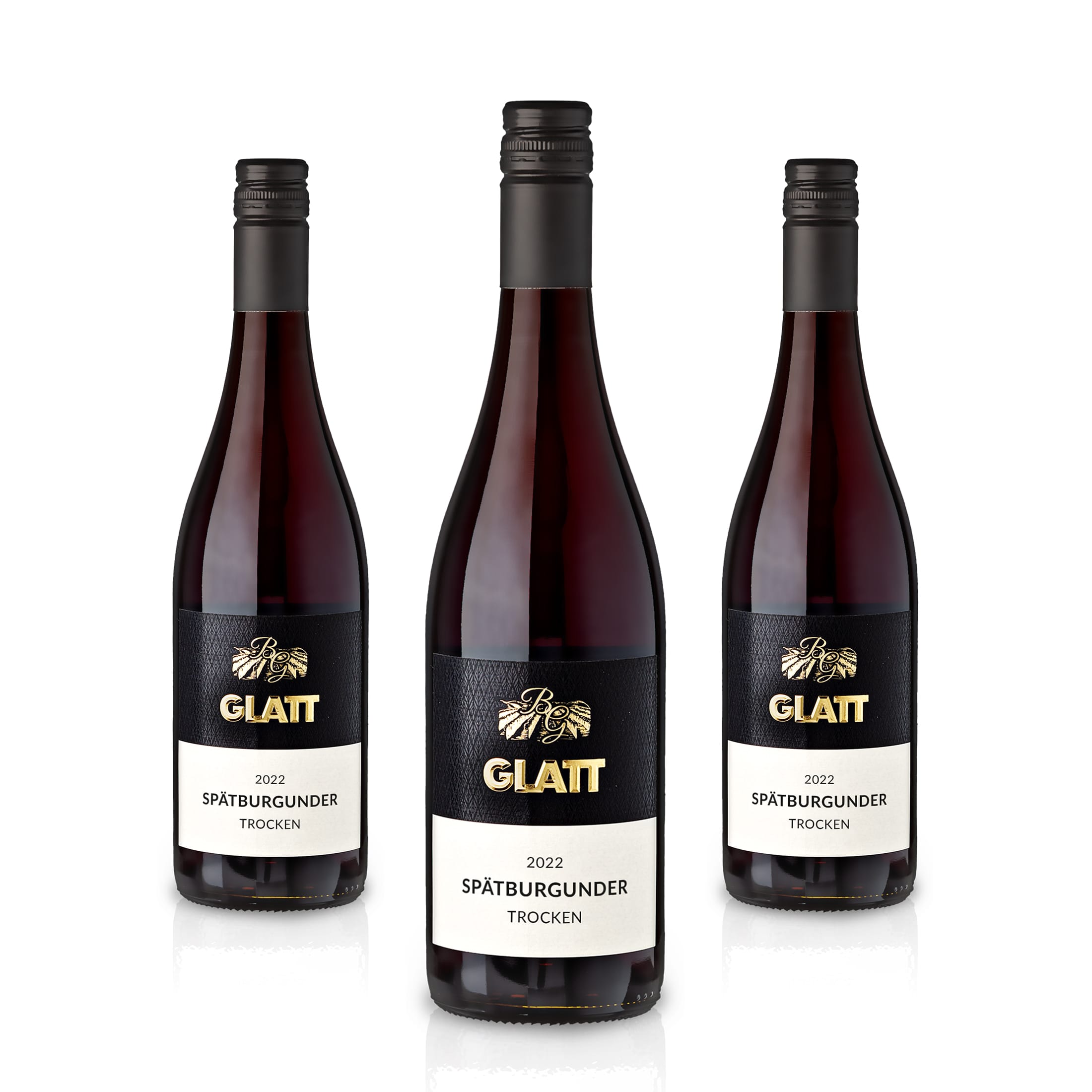 2022 Spätburgunder Rotwein trocken • GLATT • Qualitätswein vom Kaiserstuhl/Baden, Deutschland