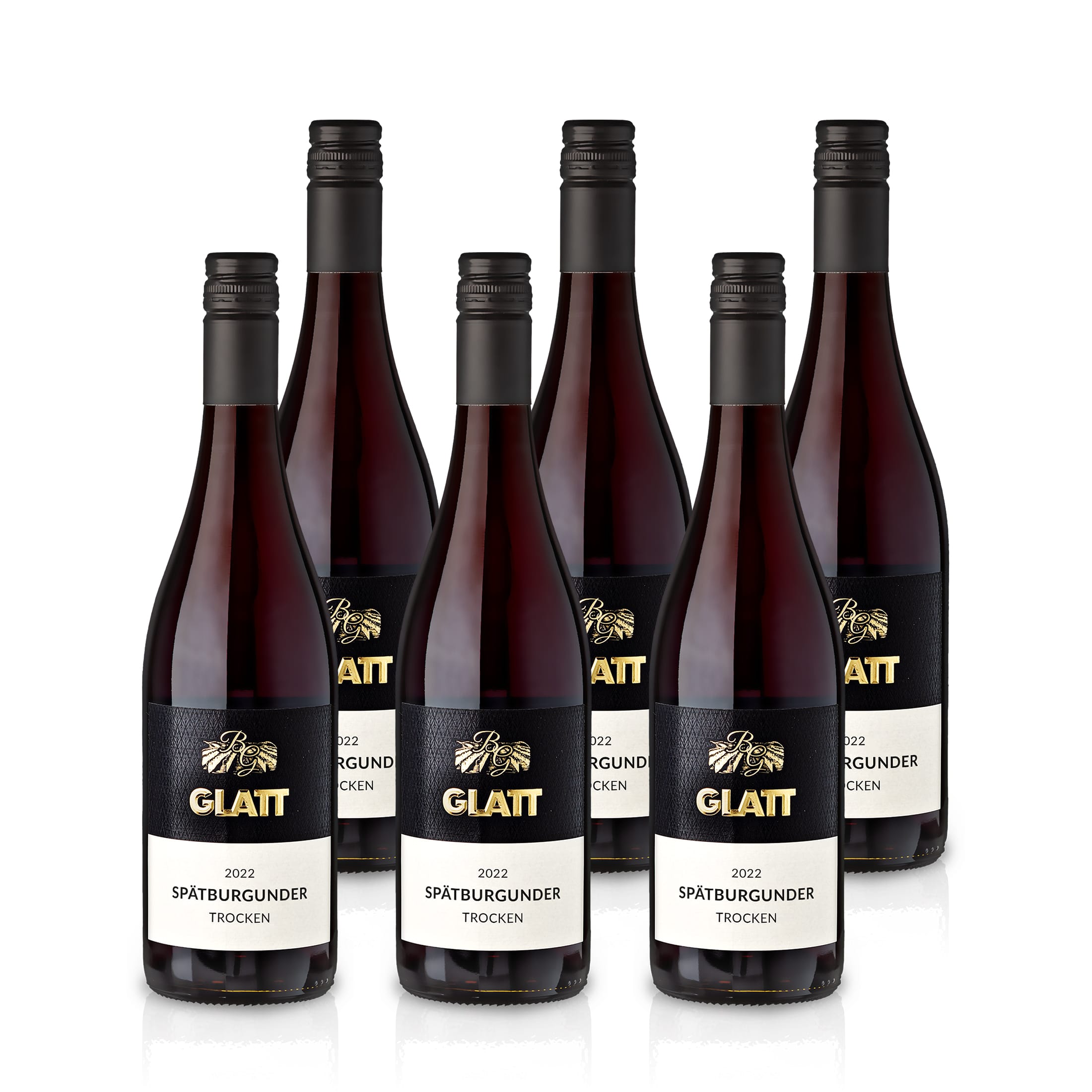 2022 Spätburgunder Rotwein trocken • GLATT • Qualitätswein vom Kaiserstuhl/Baden, Deutschland