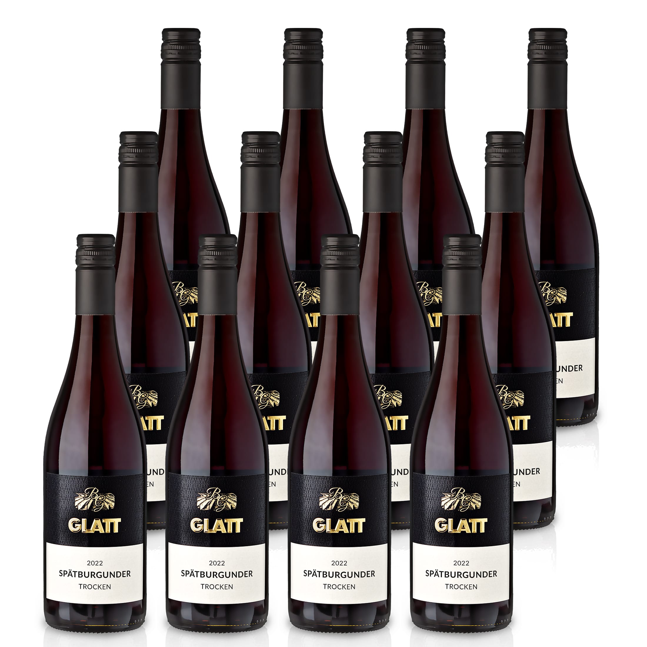2022 Spätburgunder Rotwein trocken • GLATT • Qualitätswein vom Kaiserstuhl/Baden, Deutschland