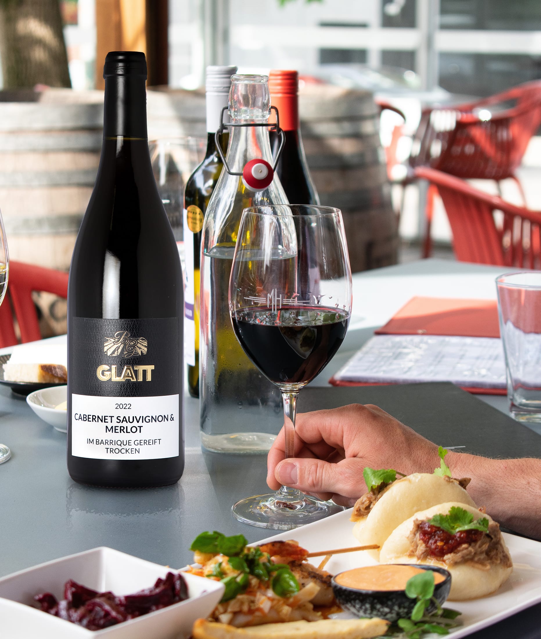 2022 Cabernet Sauvignon & Merlot Barrique Rotwein trocken • GLATT • Qualitätswein vom Kaiserstuhl/Baden, Deutschland