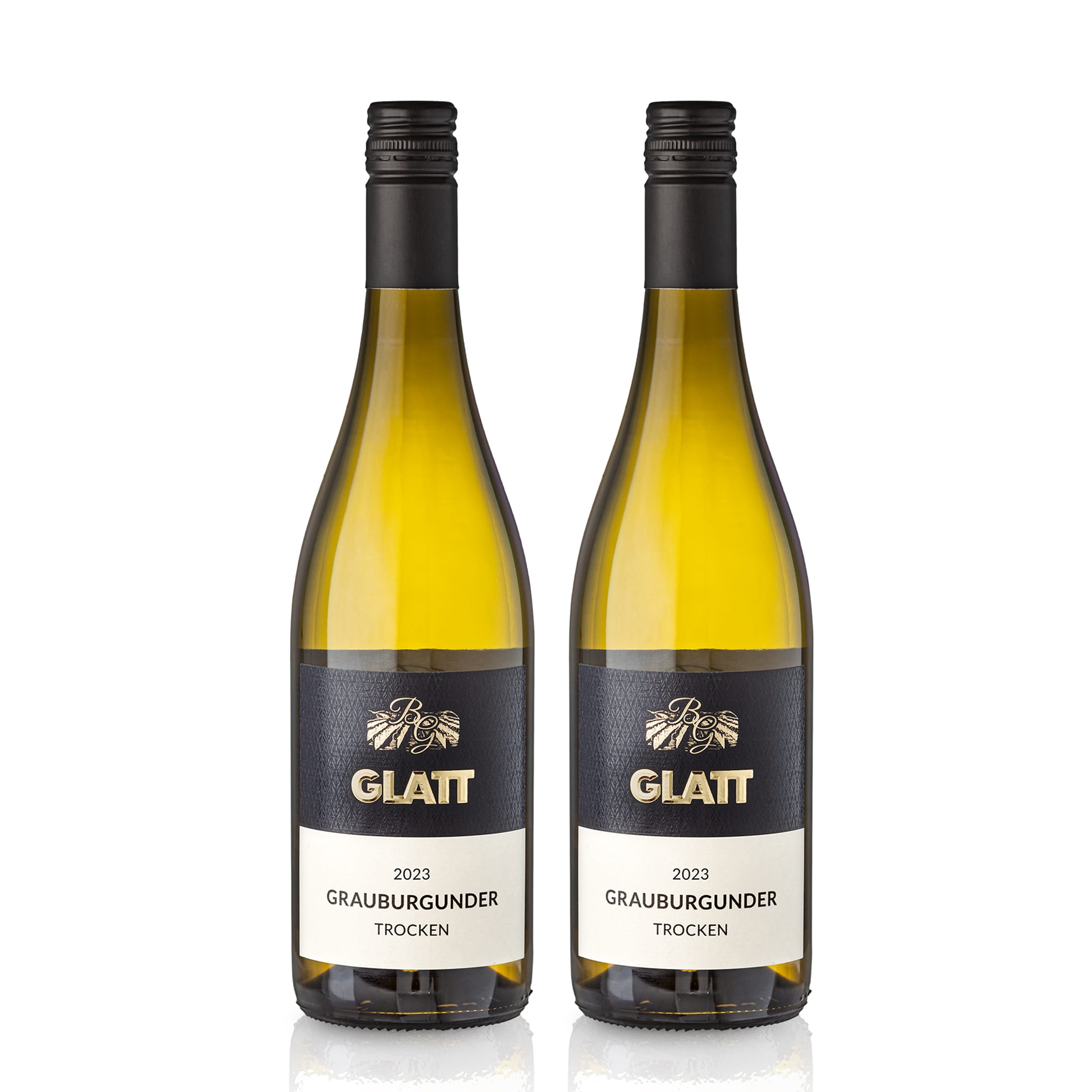 2023 Grauburgunder Weißwein trocken • GLATT • Qualitätswein vom Kaiserstuhl/Baden, Deutschland