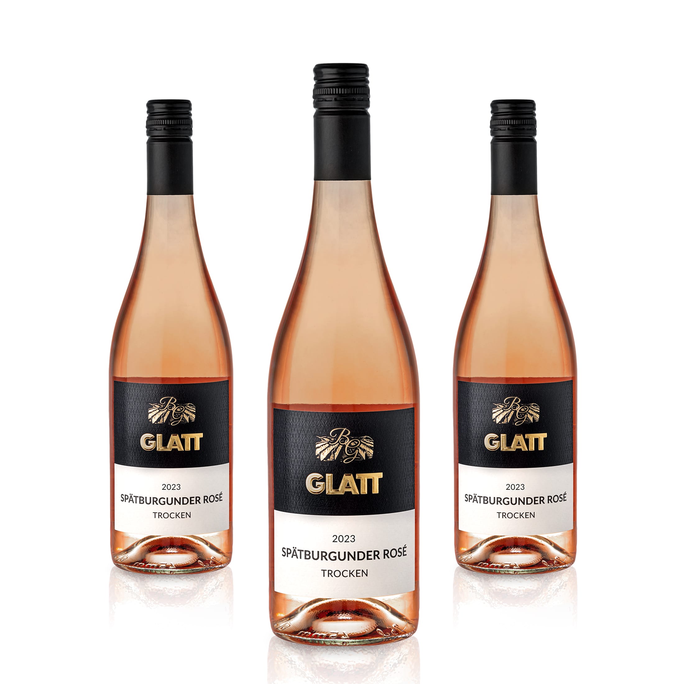 2023 Spätburgunder Roséwein trocken • GLATT • Qualitätswein vom Kaiserstuhl/Baden, Deutschland