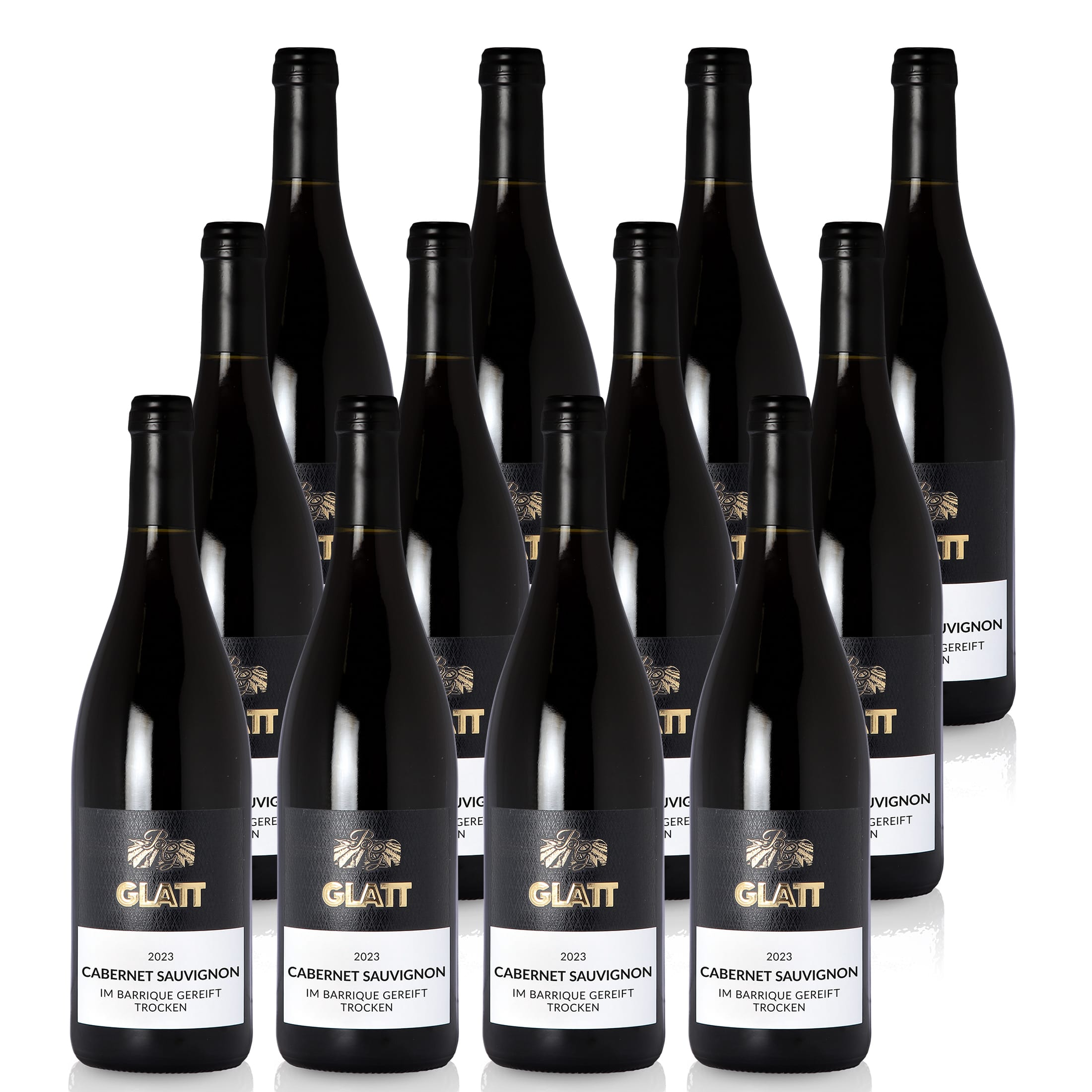 2023 Cabernet Sauvignon Barrique Rotwein trocken • GLATT • Qualitätswein vom Kaiserstuhl/Baden, Deutschland