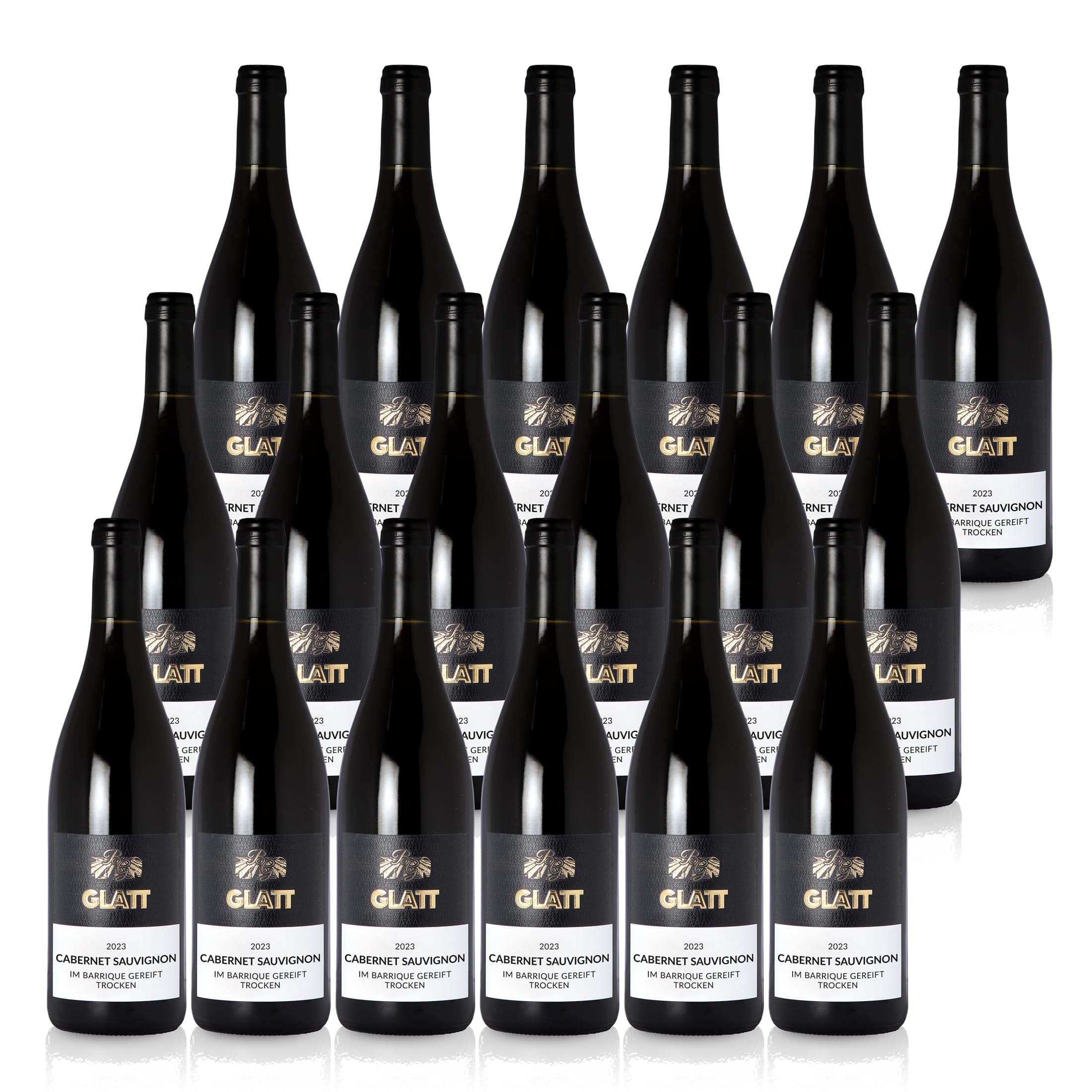 2023 Cabernet Sauvignon Barrique Rotwein trocken • GLATT • Qualitätswein vom Kaiserstuhl/Baden, Deutschland