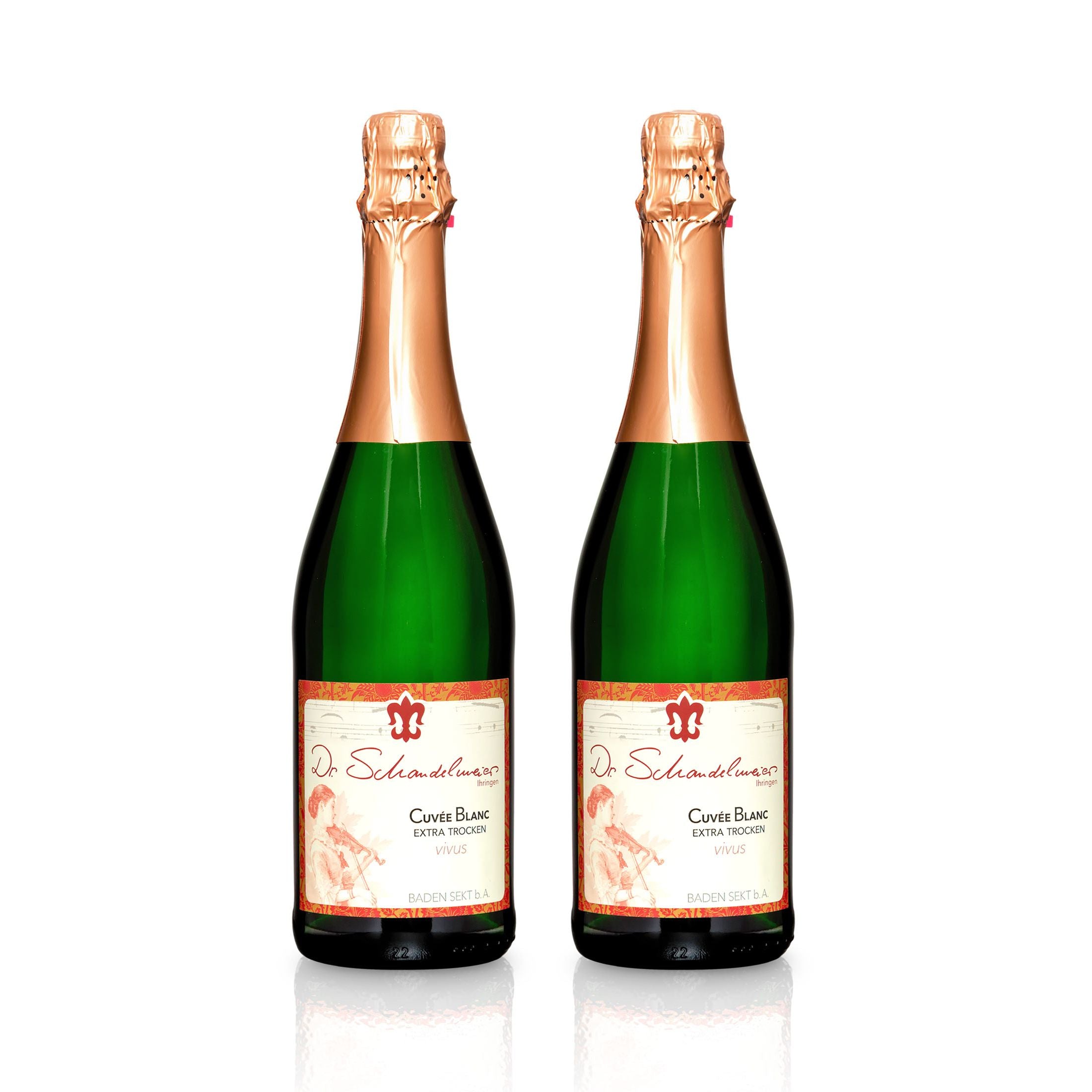 Sekt Cuvée Blanc extra-trocken - Weingut Dr. Schandelmeier