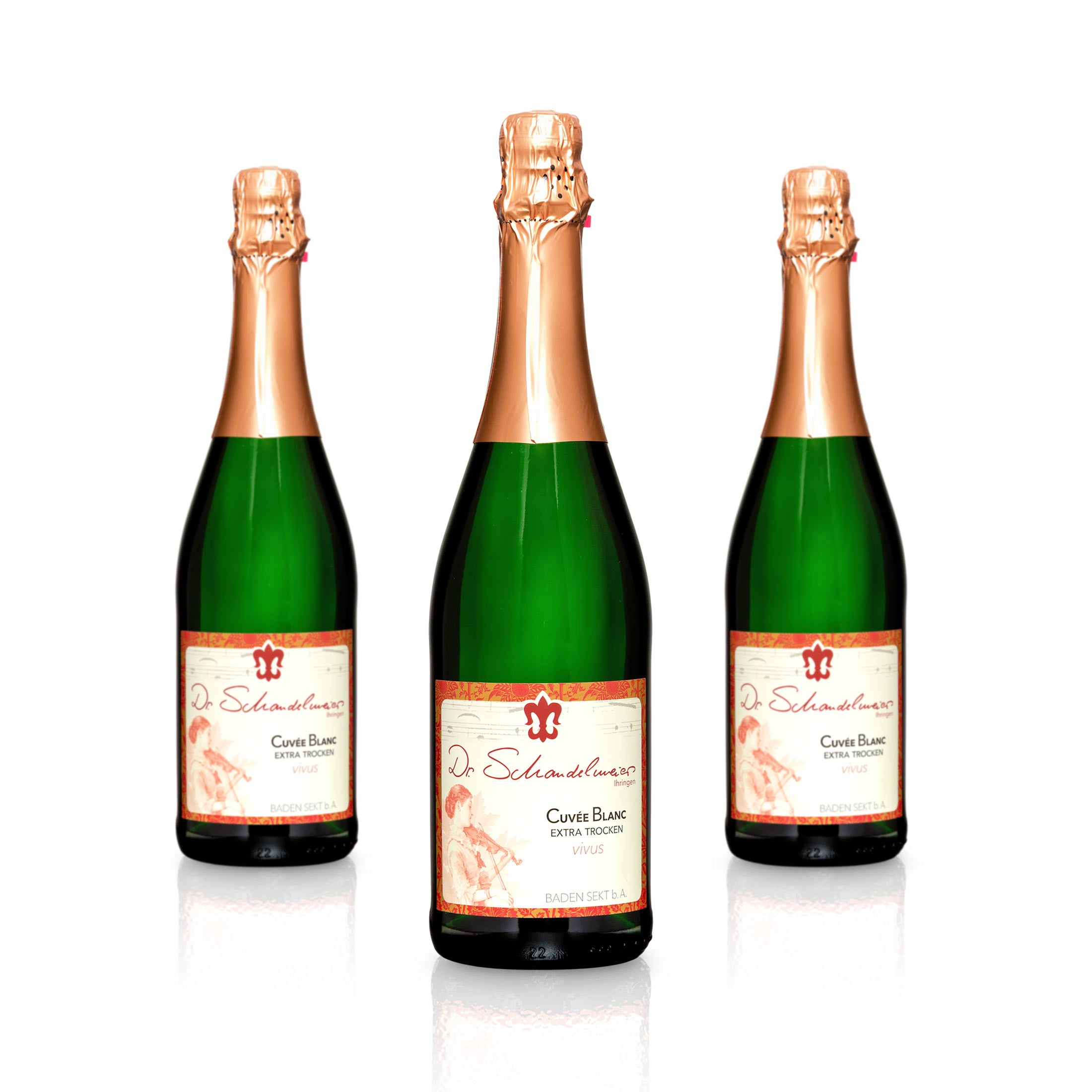 Sparkling Wine Cuvée Blanc extra-dry - Dr. Schandelmeier Winery