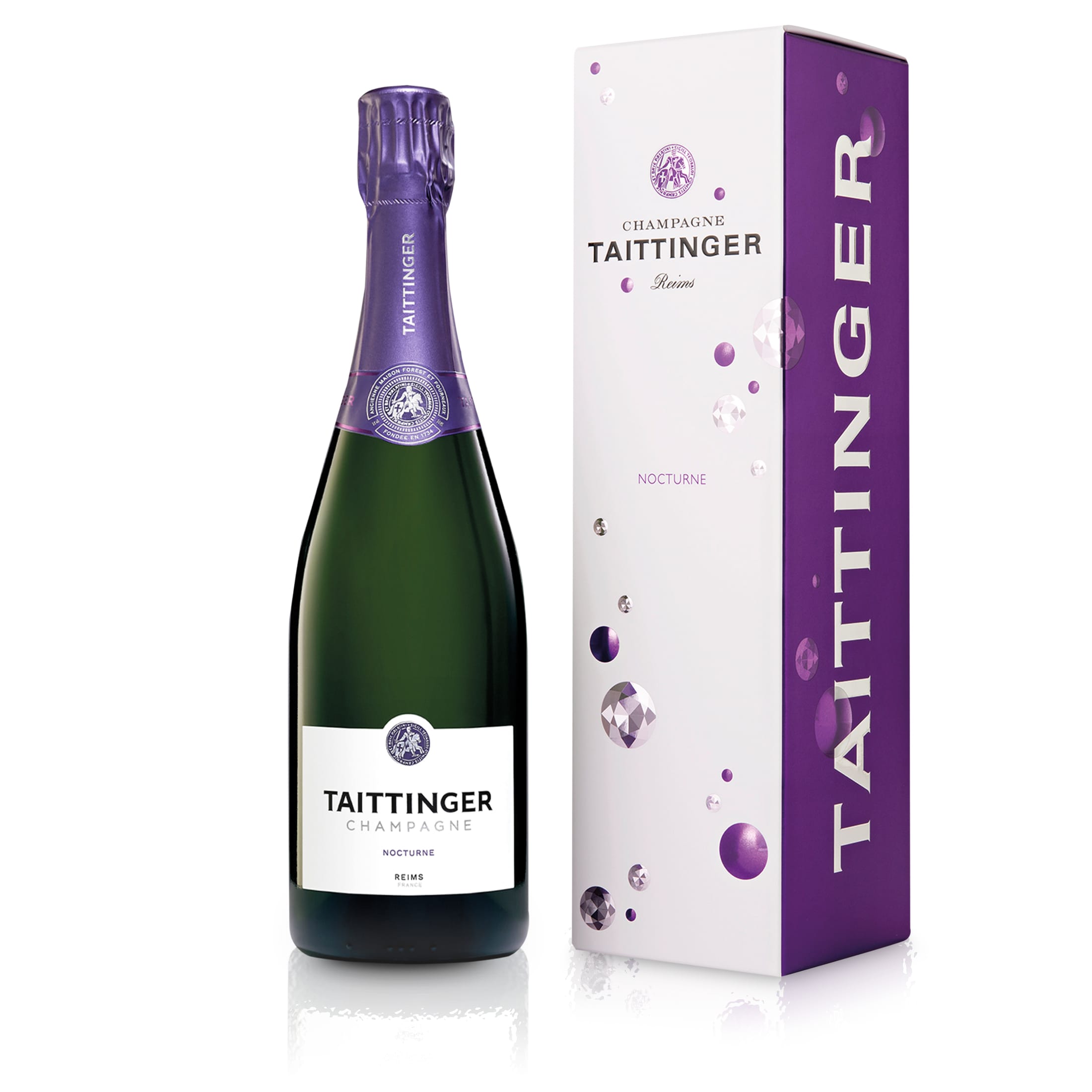 Taittinger Nocturne Blanc in Gift Box