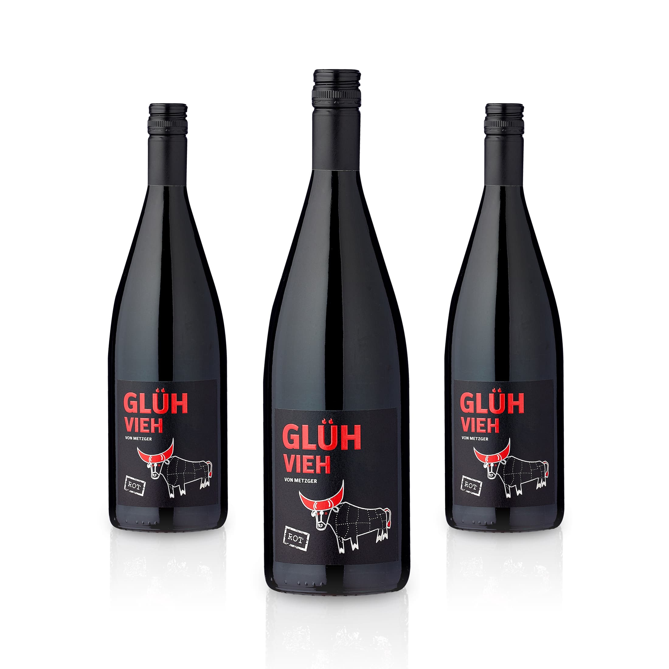 GLÜHVIEH Glühwein Rot Pfalz - Weingut Metzger