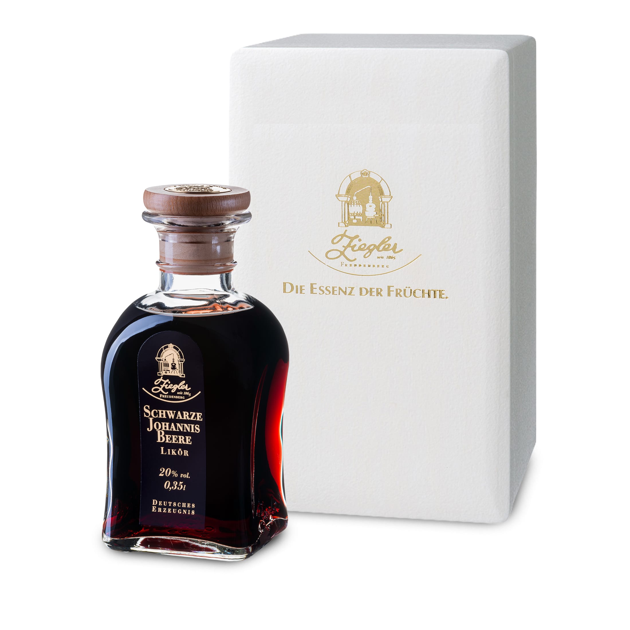 Schwarze Johannisbeere Likör - Brennerei Ziegler, 0,35l