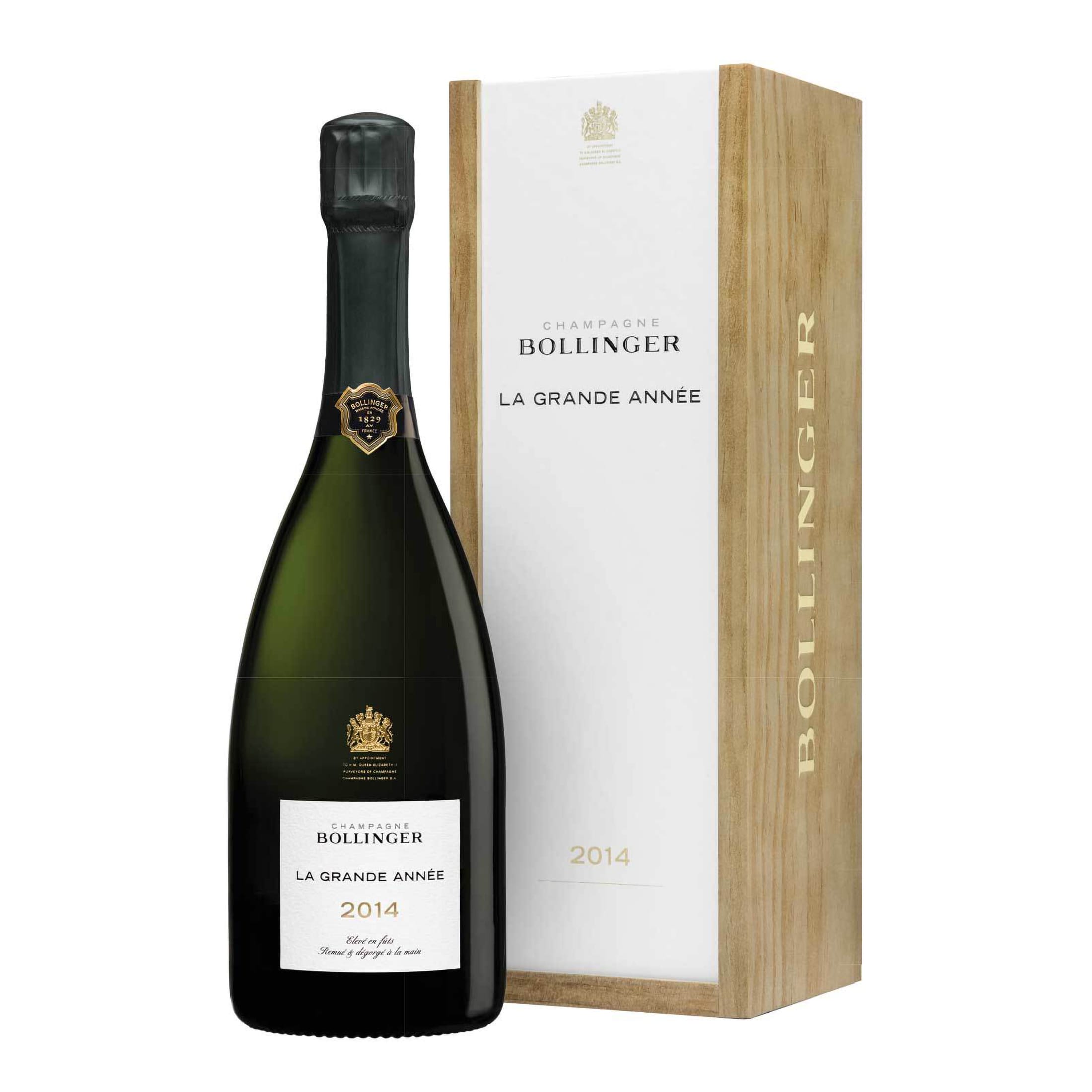 Bollinger La Grande Année 2014 in wooden box 750 ml