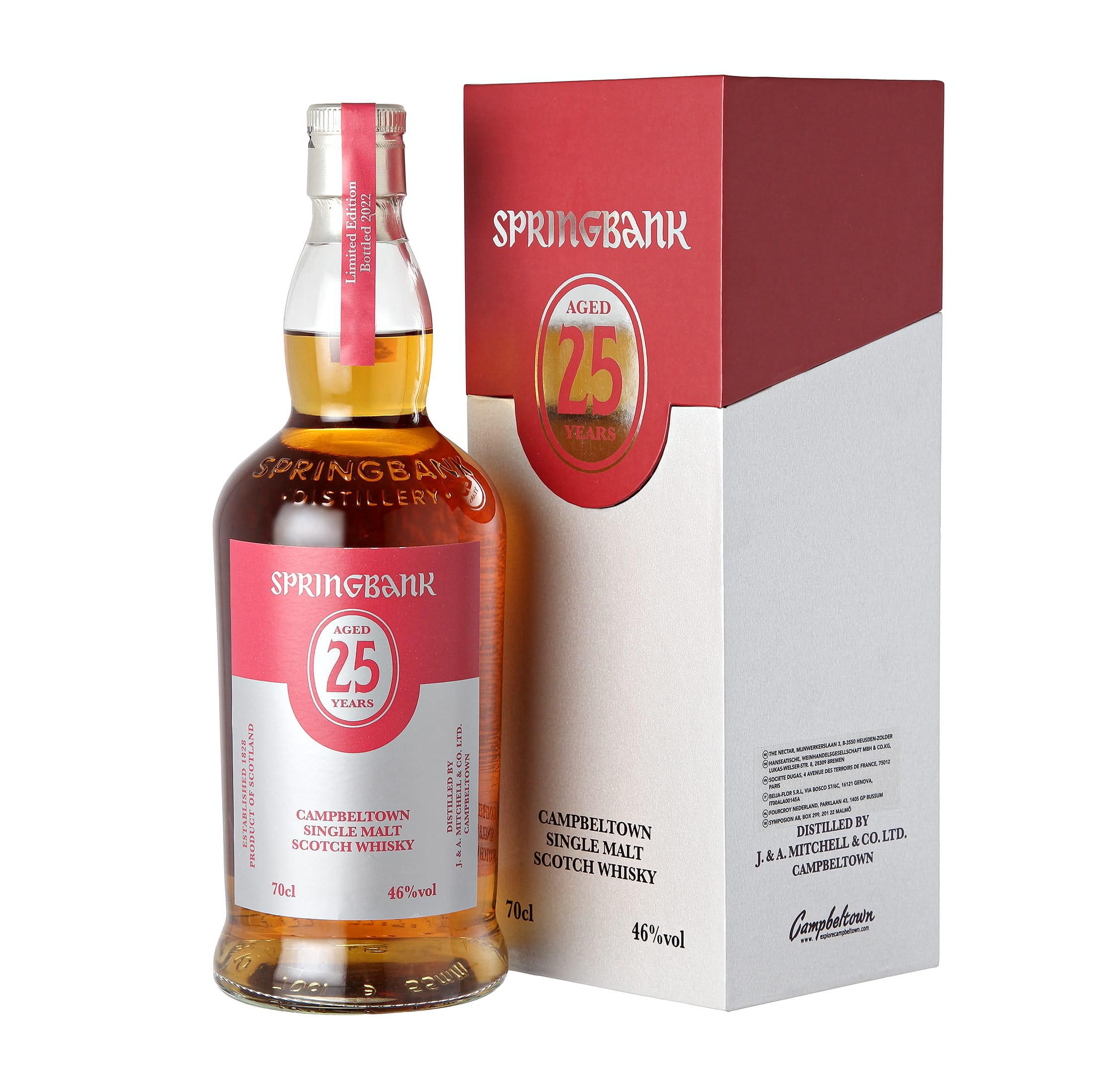 Springbank 25 Years - Limited Edition 2022 - In Gift Box
