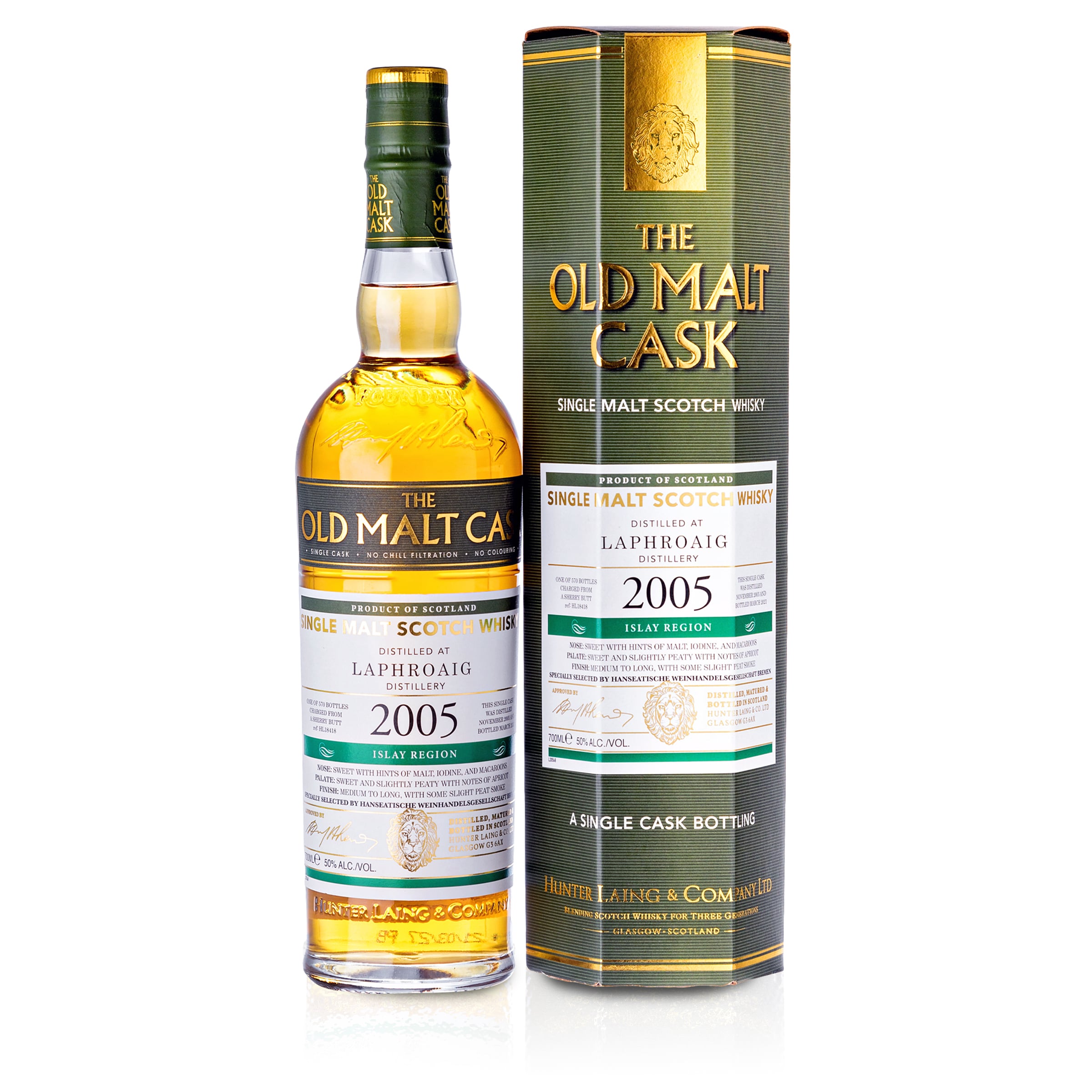 Laphroaig 2005, OMC, Hunter Laing & Co. Ltd