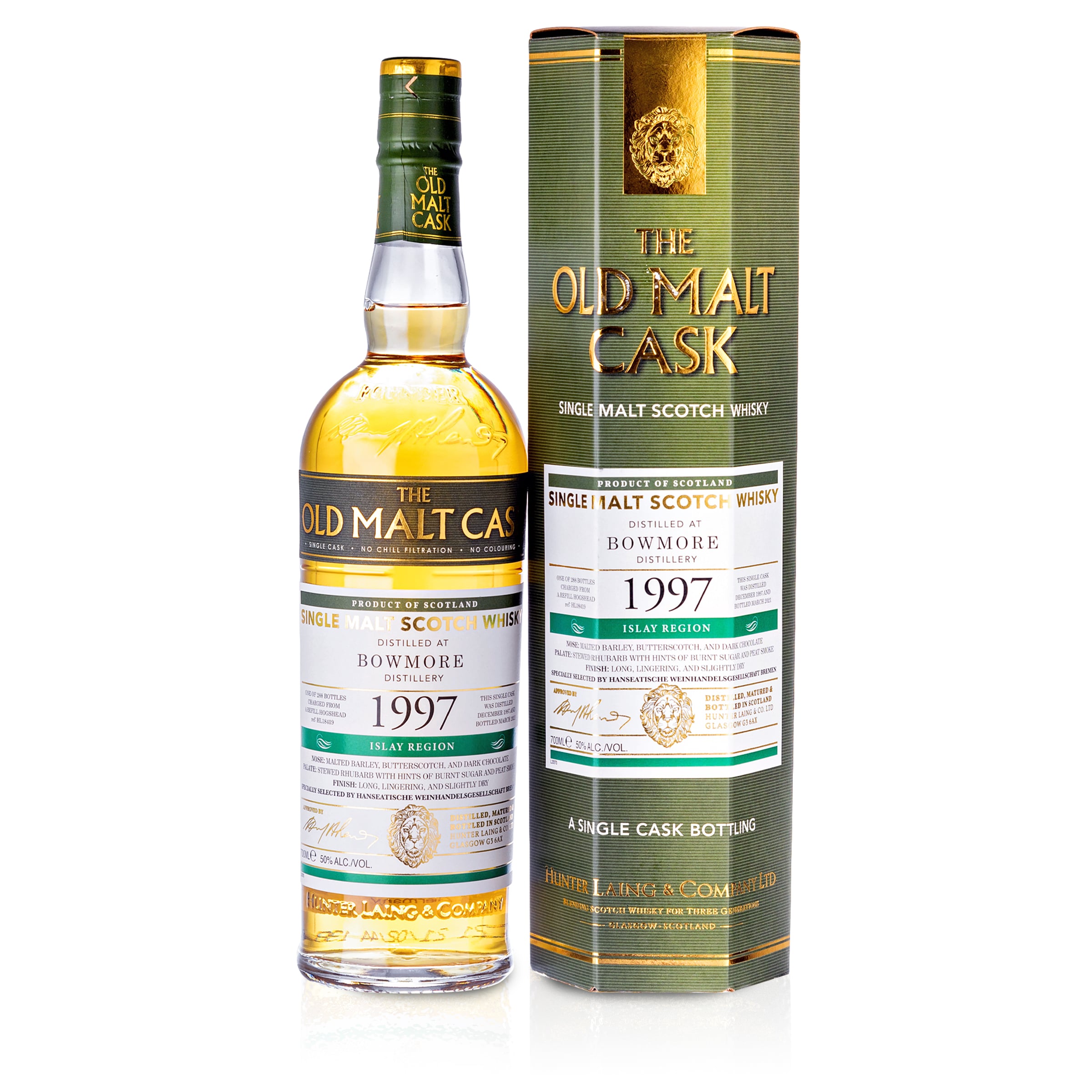 Bowmore 1997 OMC, Hunter Laing & Co. Ltd