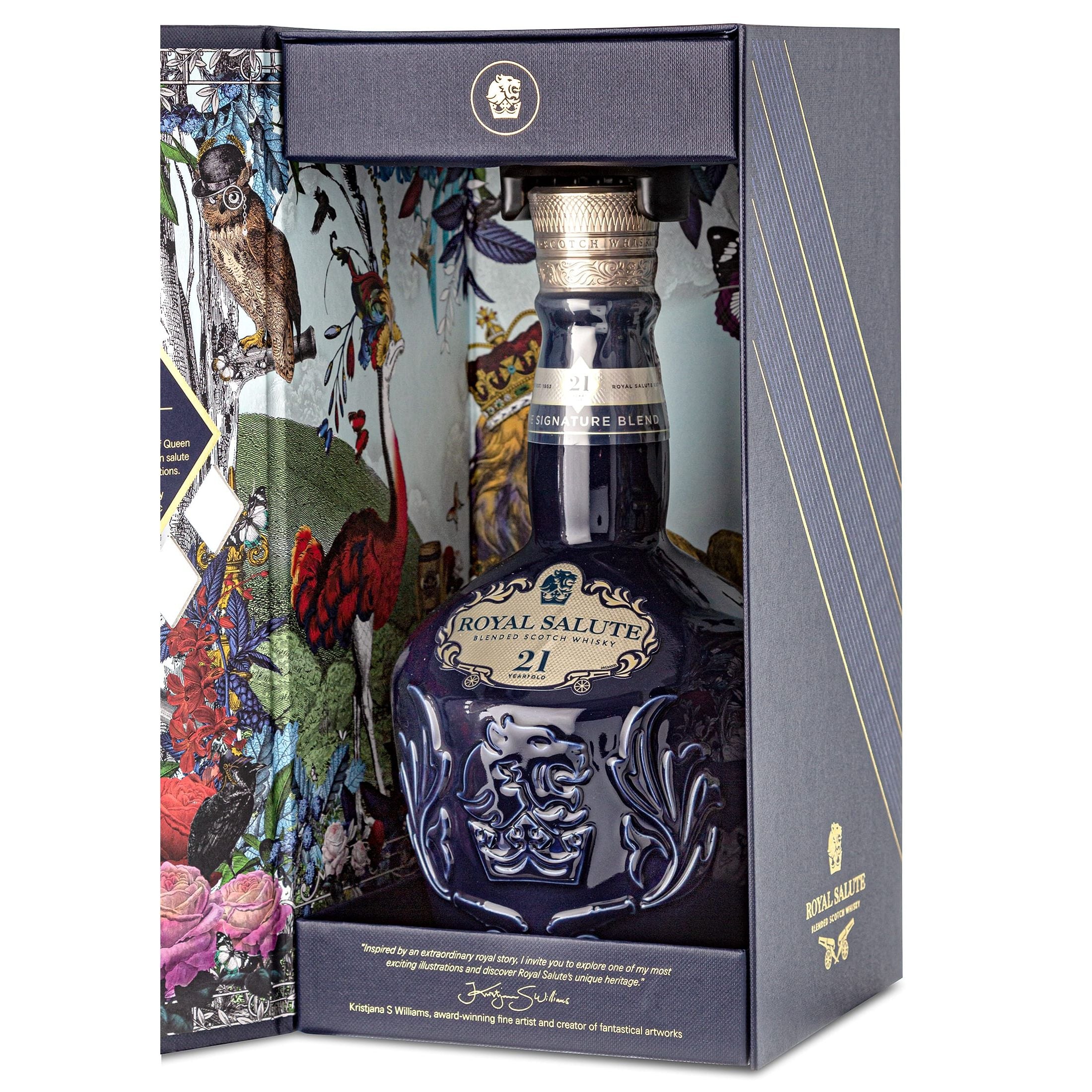 Chivas Royal Salute Blended Scotch Whisky 21 Year Old with Gift Box