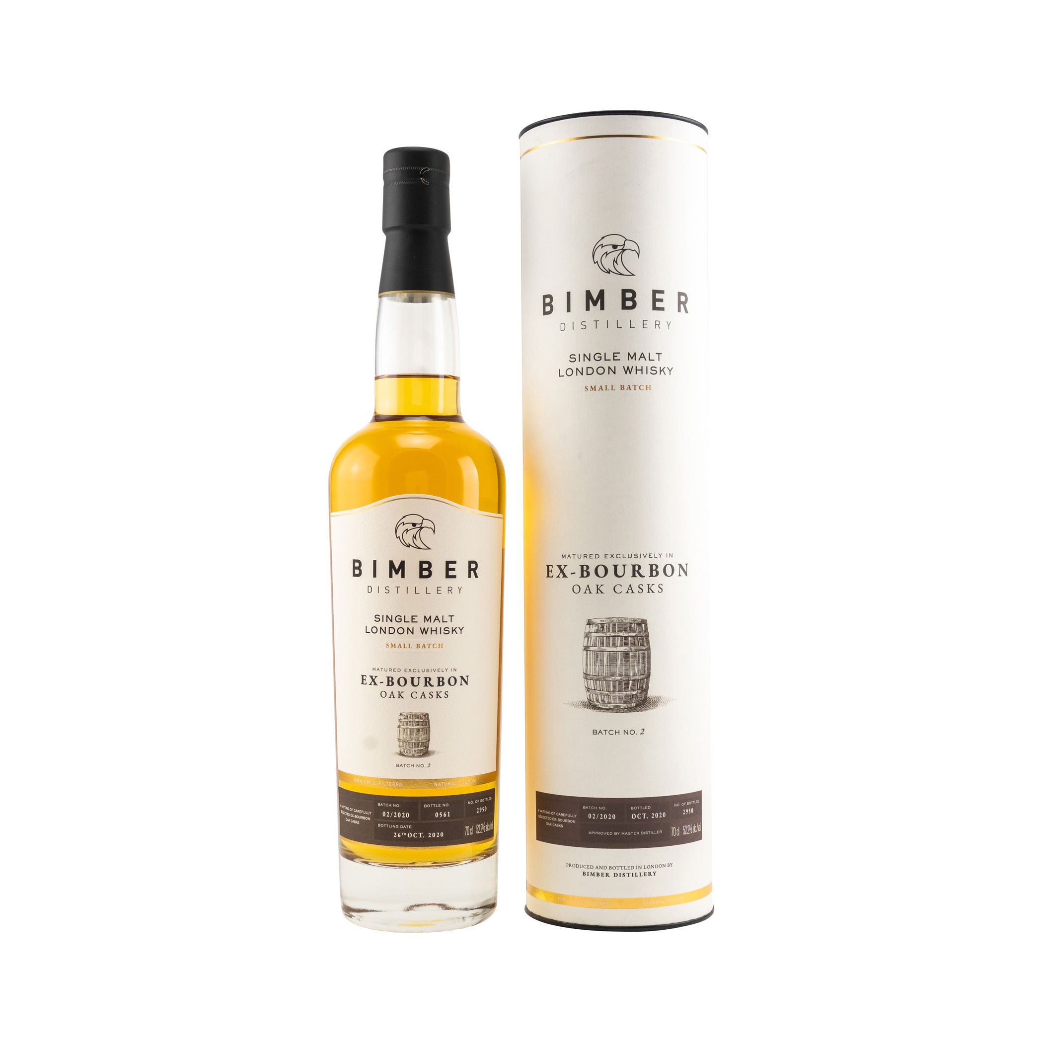 Bimber Single Malt London Whisky - Ex-Bourbon Oak Batch 2