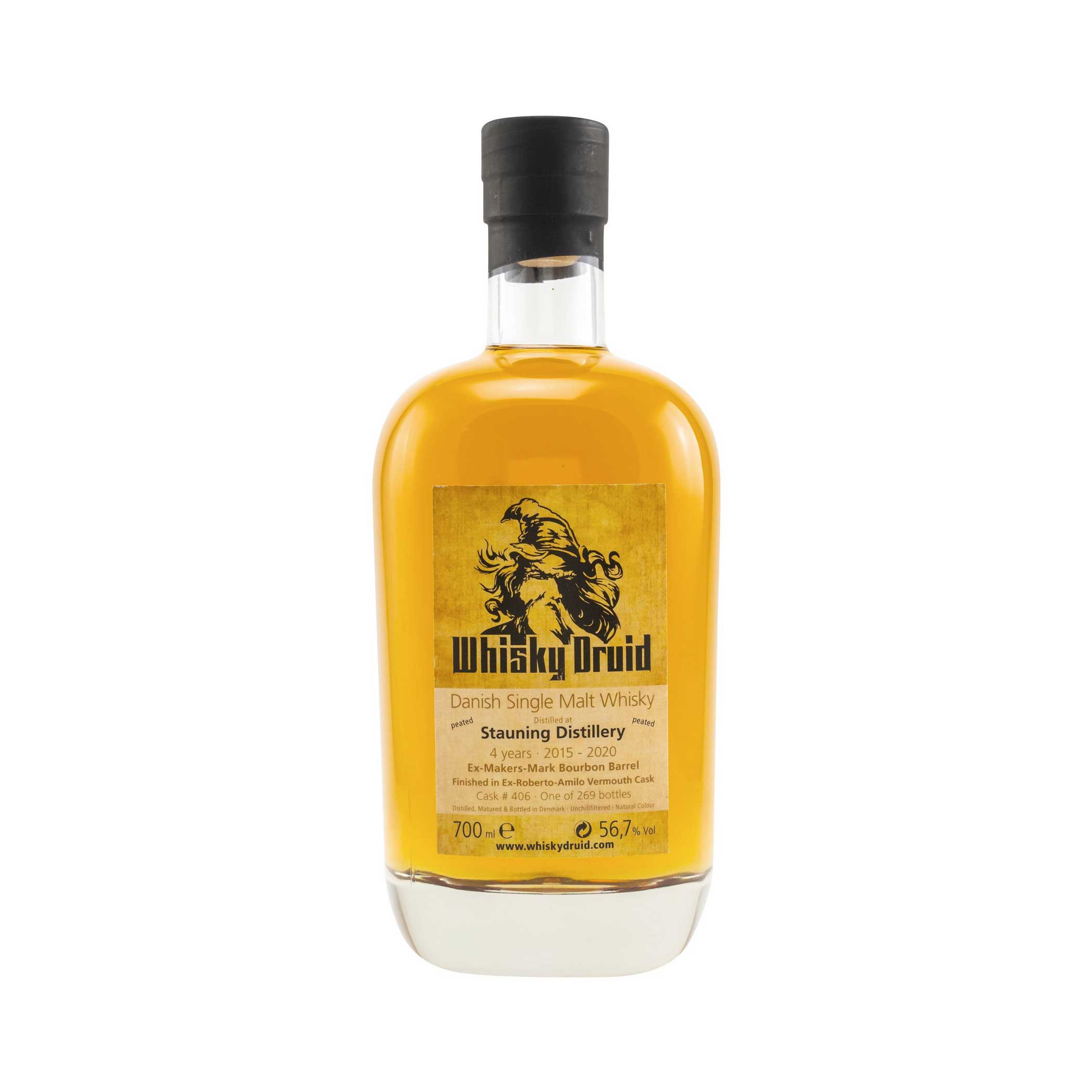 Stauning 2015/2020 - 4 y.o. - Vermouth Finish #406 - Whisky Druid