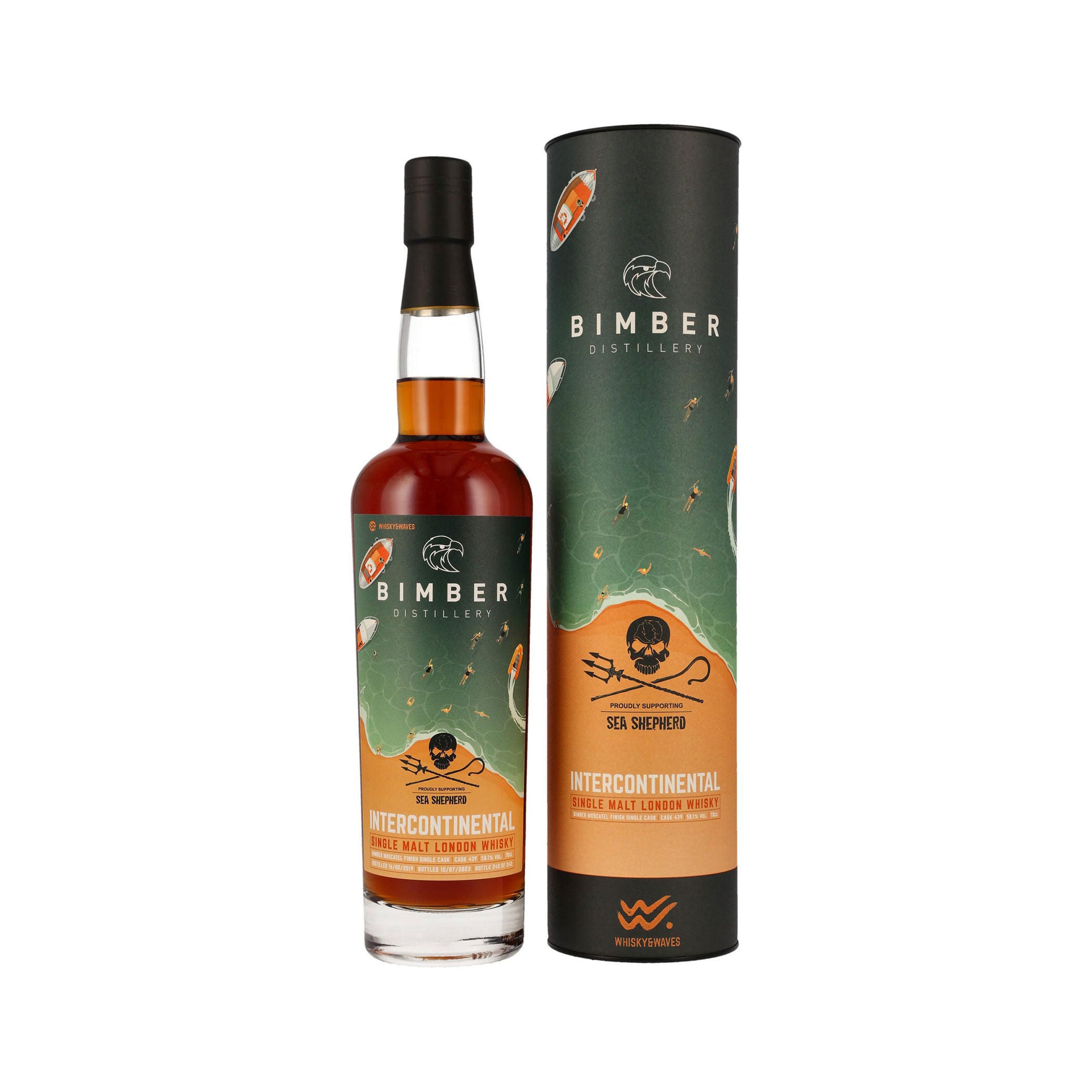 Bimber 2019/2023 Intercontinental - Single Cask - Bimber Distillery Single Malt London Whisky