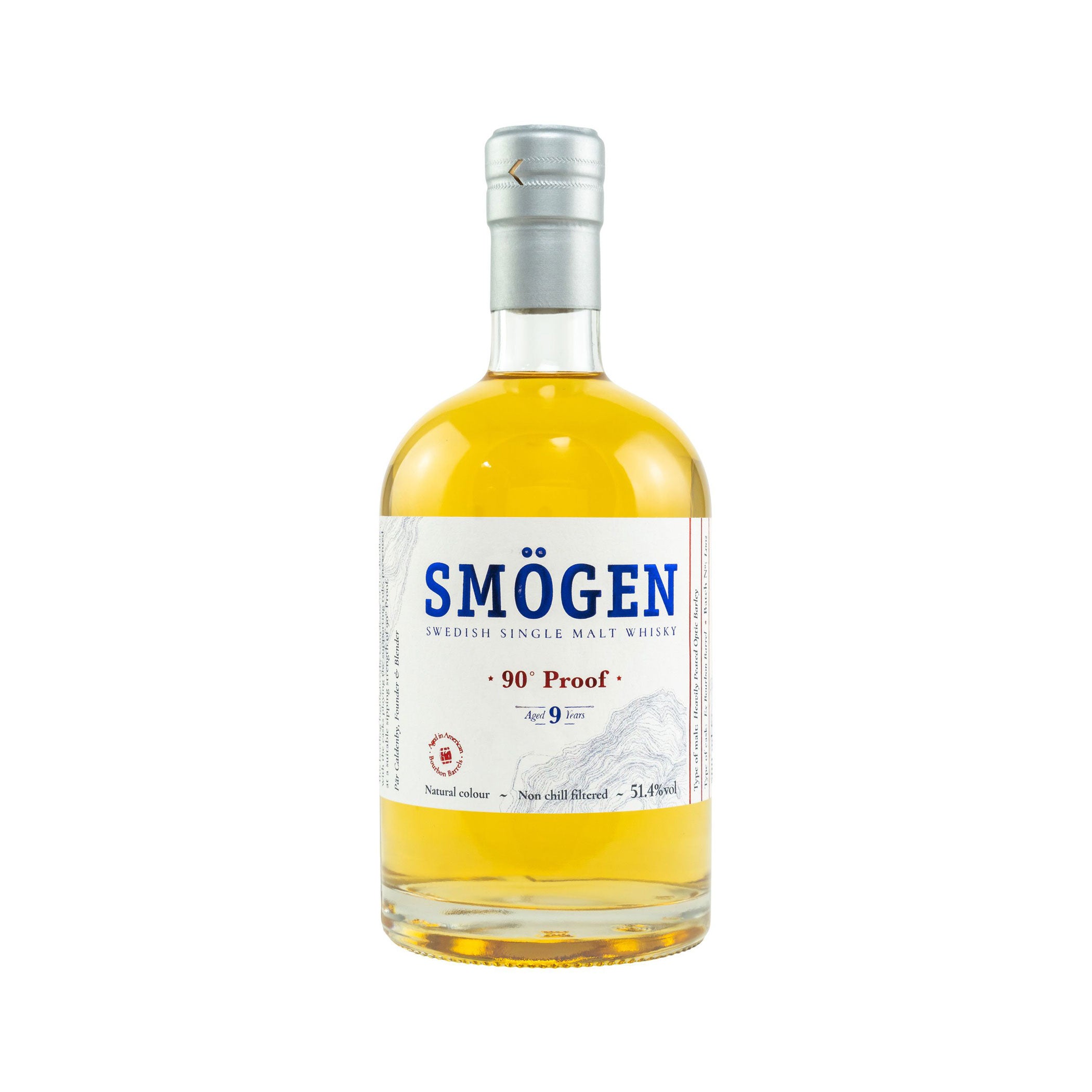 Smögen 9 Jahre – 90 Proof, Swedish Single Malt Whisky