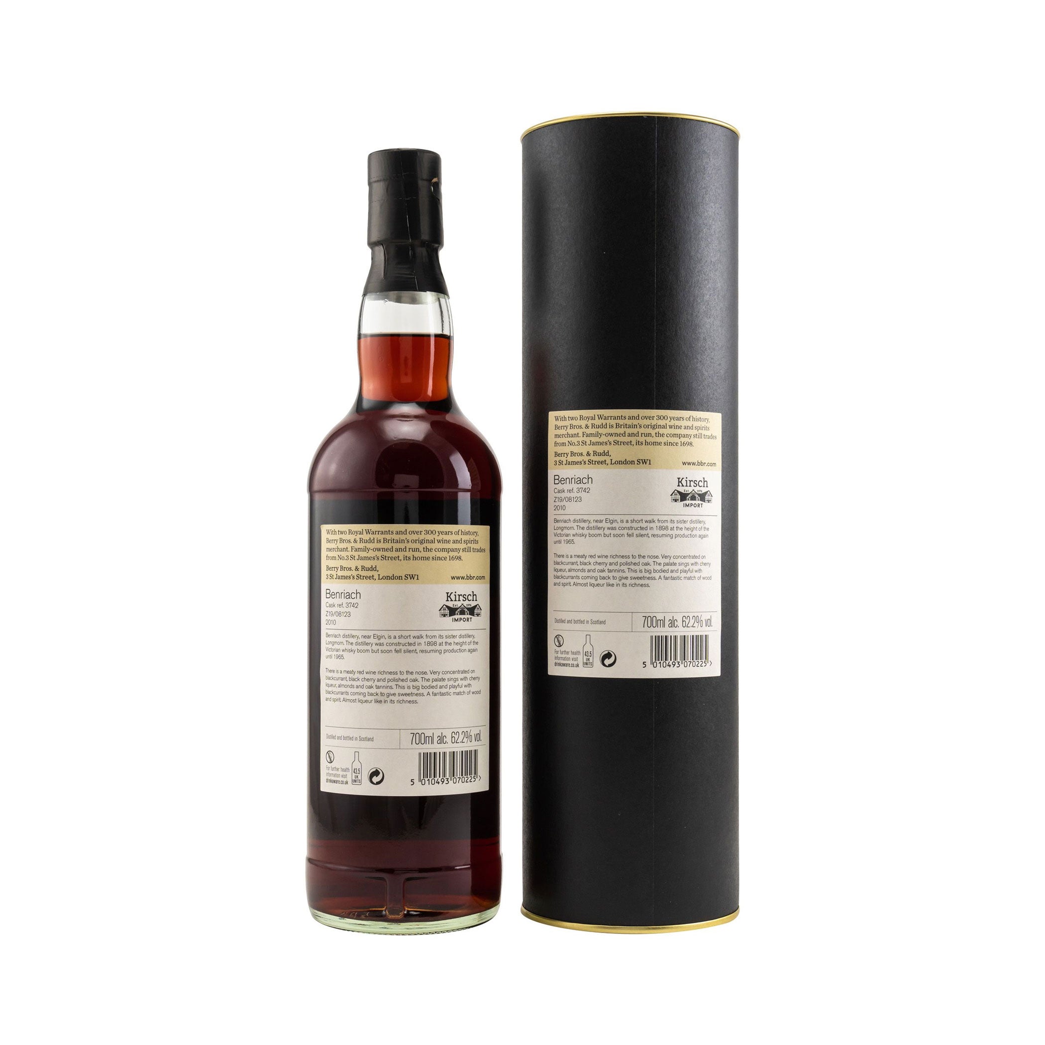Benriach 2010/2020 - 10 y.o. -#3742 Z19/08123
