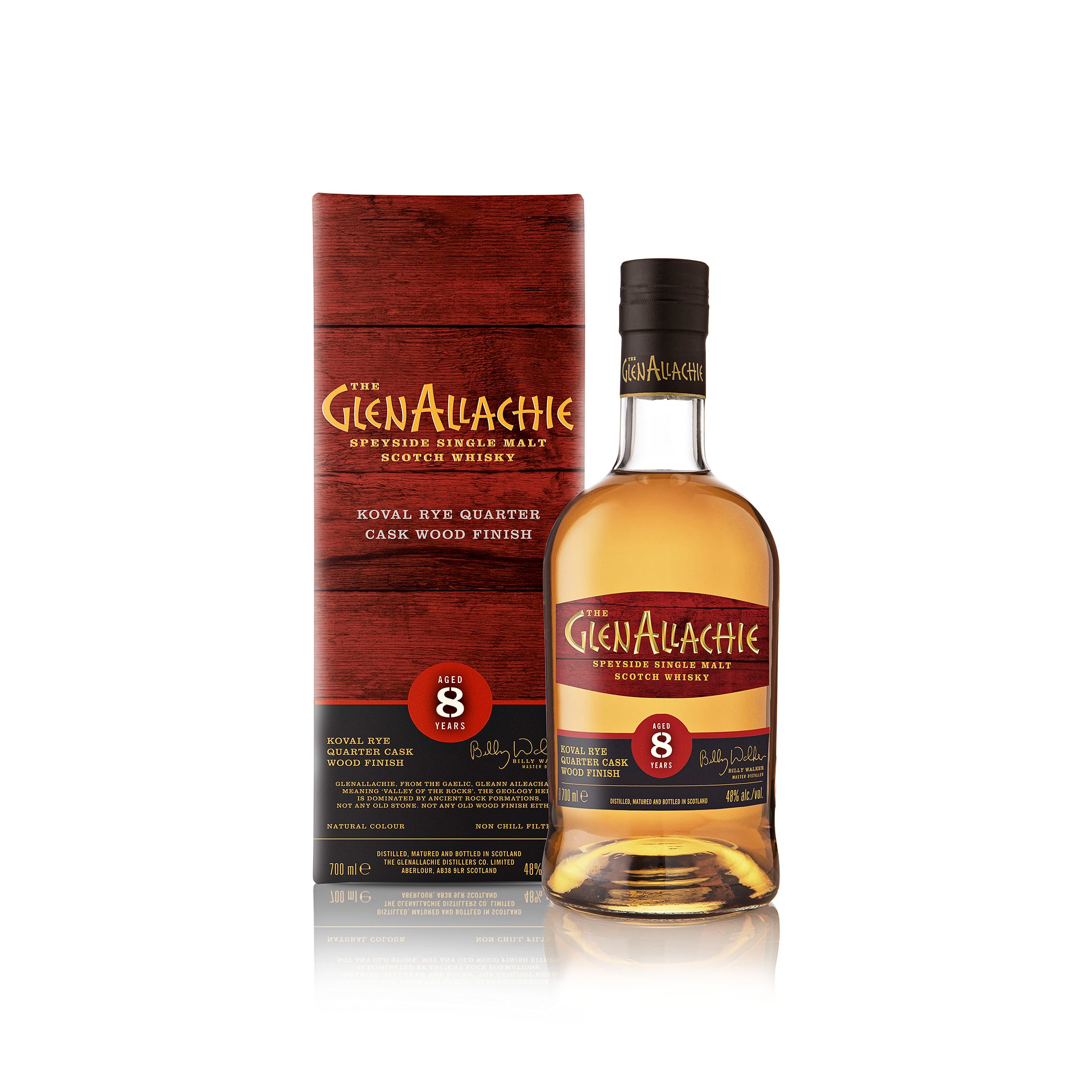 GlenAllachie 8 Jahre Koval Rye Wood Finish