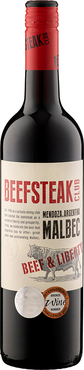 2022 Beefsteak Club Beef & Liberty Malbec | ARG Beefsteak Club /Chile 0,75 l