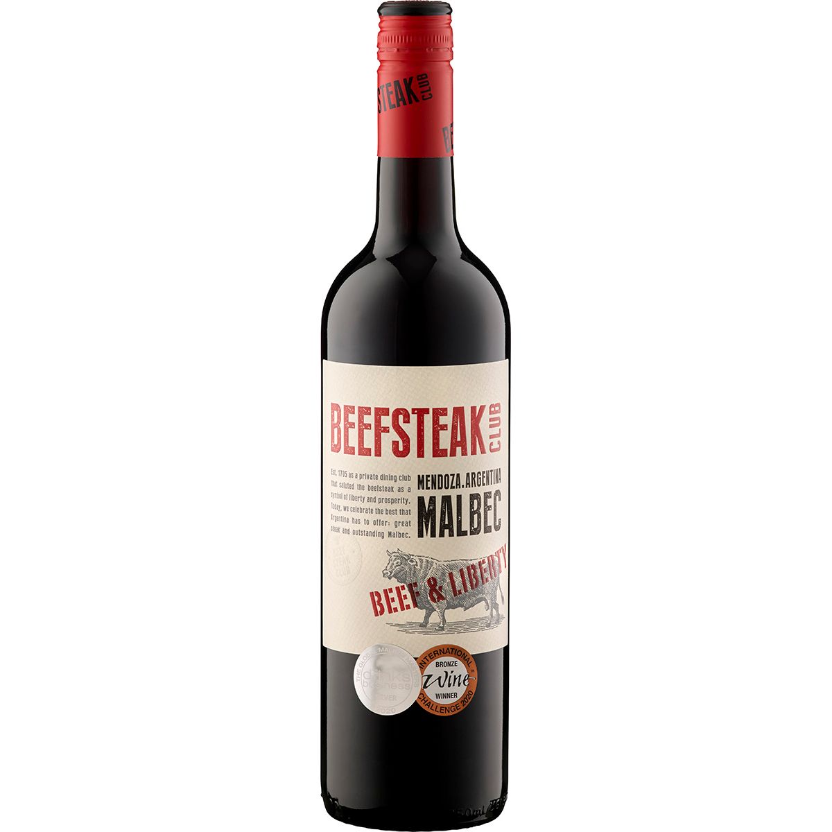 2022 Beefsteak Club Beef & Liberty Malbec | ARG Beefsteak Club /Chile 0,75 l