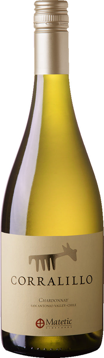 2021 Corralillo Chardonnay - Organic Matetic Vineyards Casablanca/Chile 0.75l