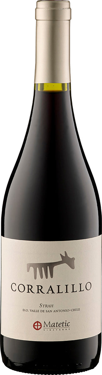 2018 Corralillo Syrah - Organic Matetic Vineyards Casablanca/Chile 0.75l