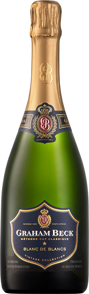 2017 Cap Classique Blanc de Blancs Vintage Graham Beck Wines Western Cape/Südafrika 0,75l