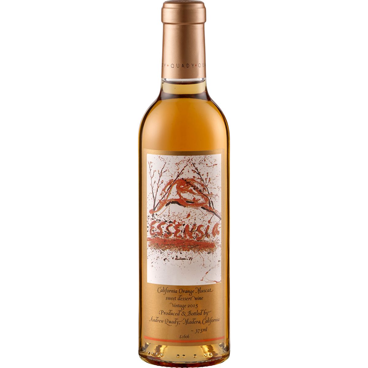 2021 Essensia Sweet White Dessert Wine Quady Winery Kalifornien/USA 0,375 l