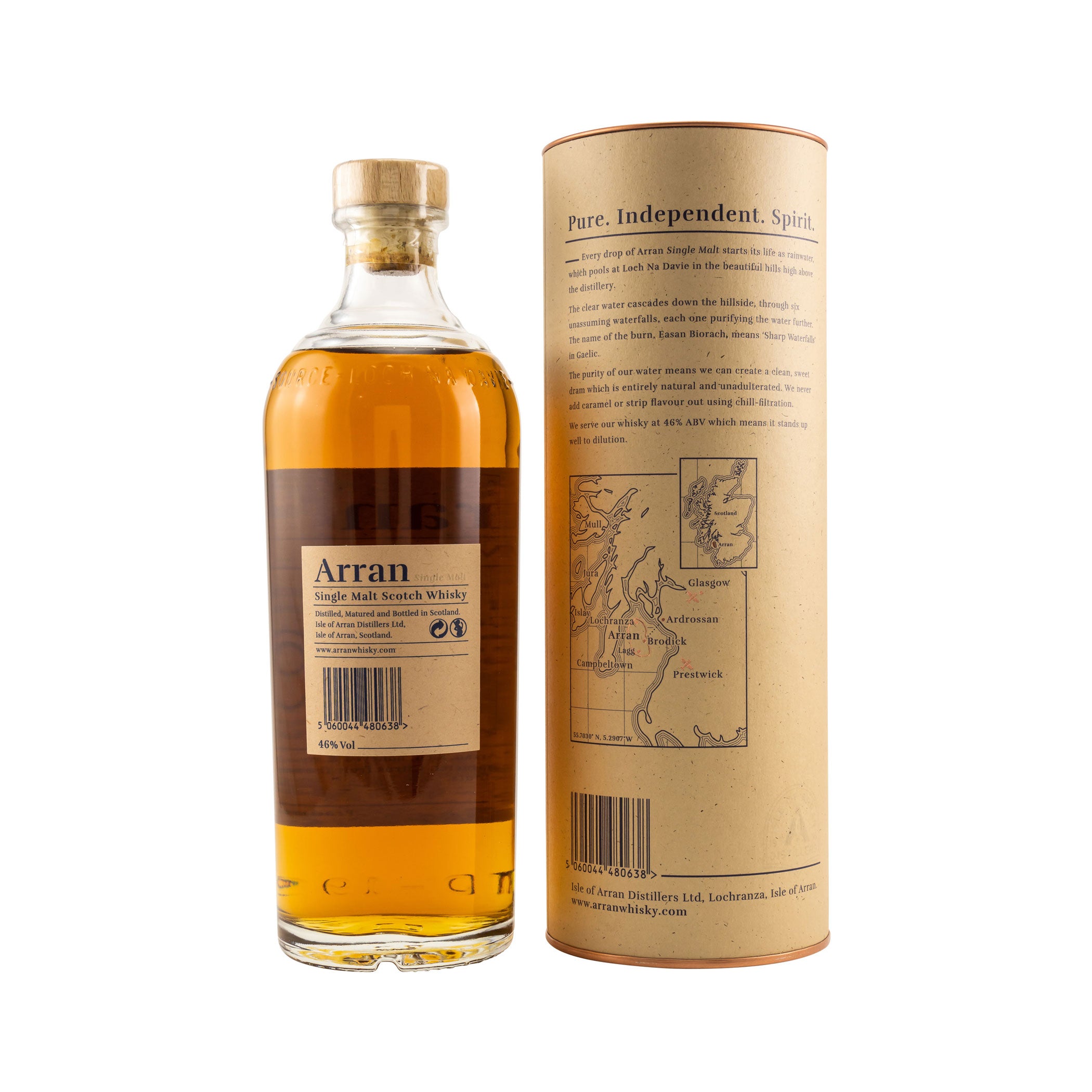 Arran Single Malt 10 Years Old 46% - New without original packaging