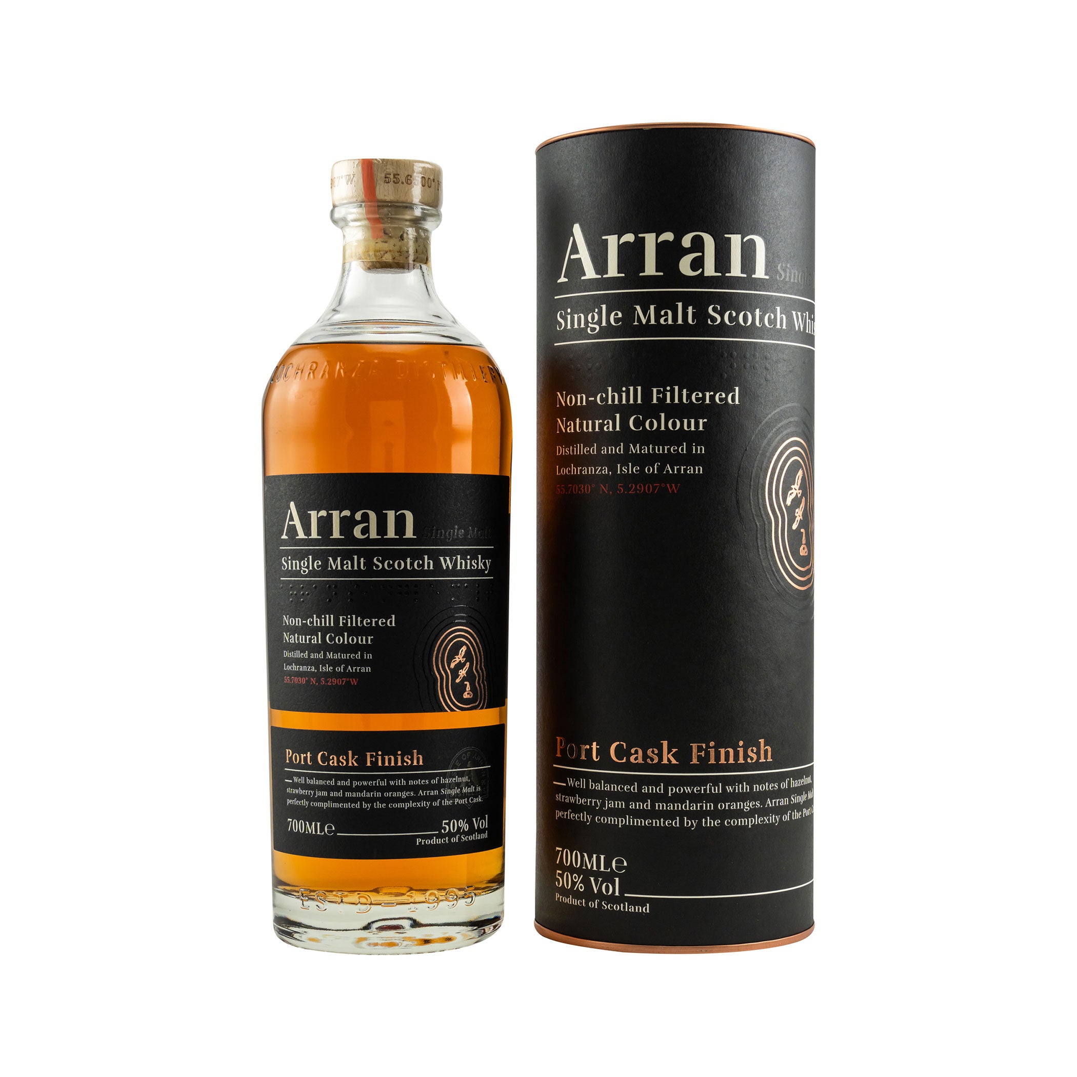 Arran Port Cask Finish - Single Malt Scotch Whisky - Islands
