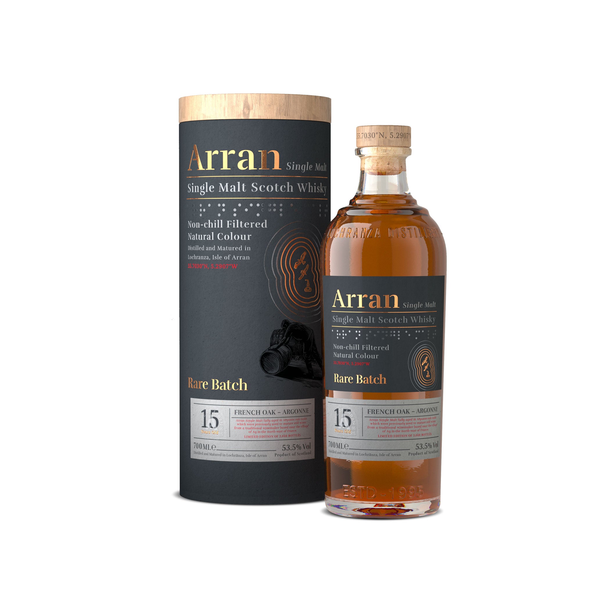 Arran Rare Batch 15 Years French Oak Argonne
