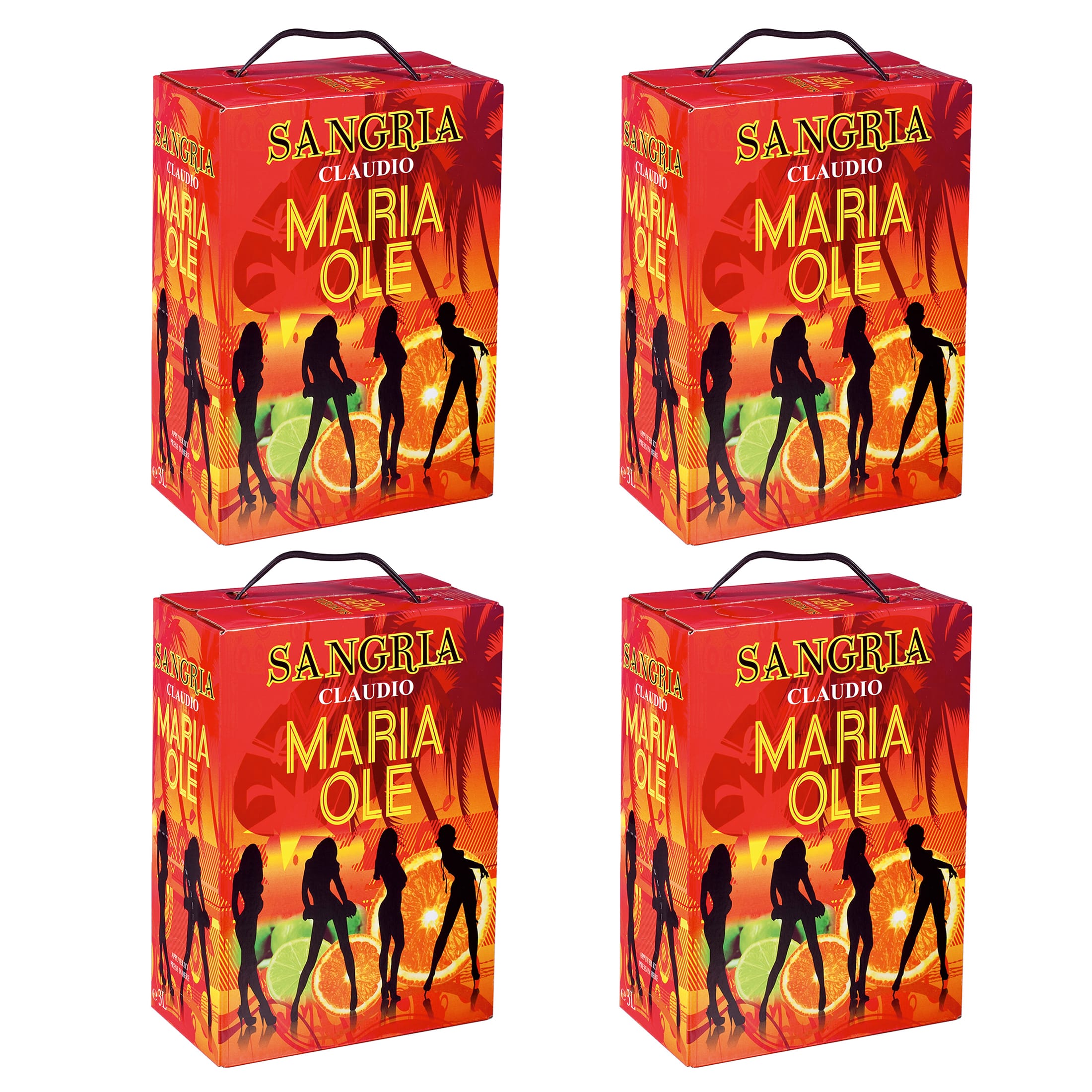 Sangria Maria Ole 3L-Bag-in-Box - fruchtig-süßes Rotwein-Getränk