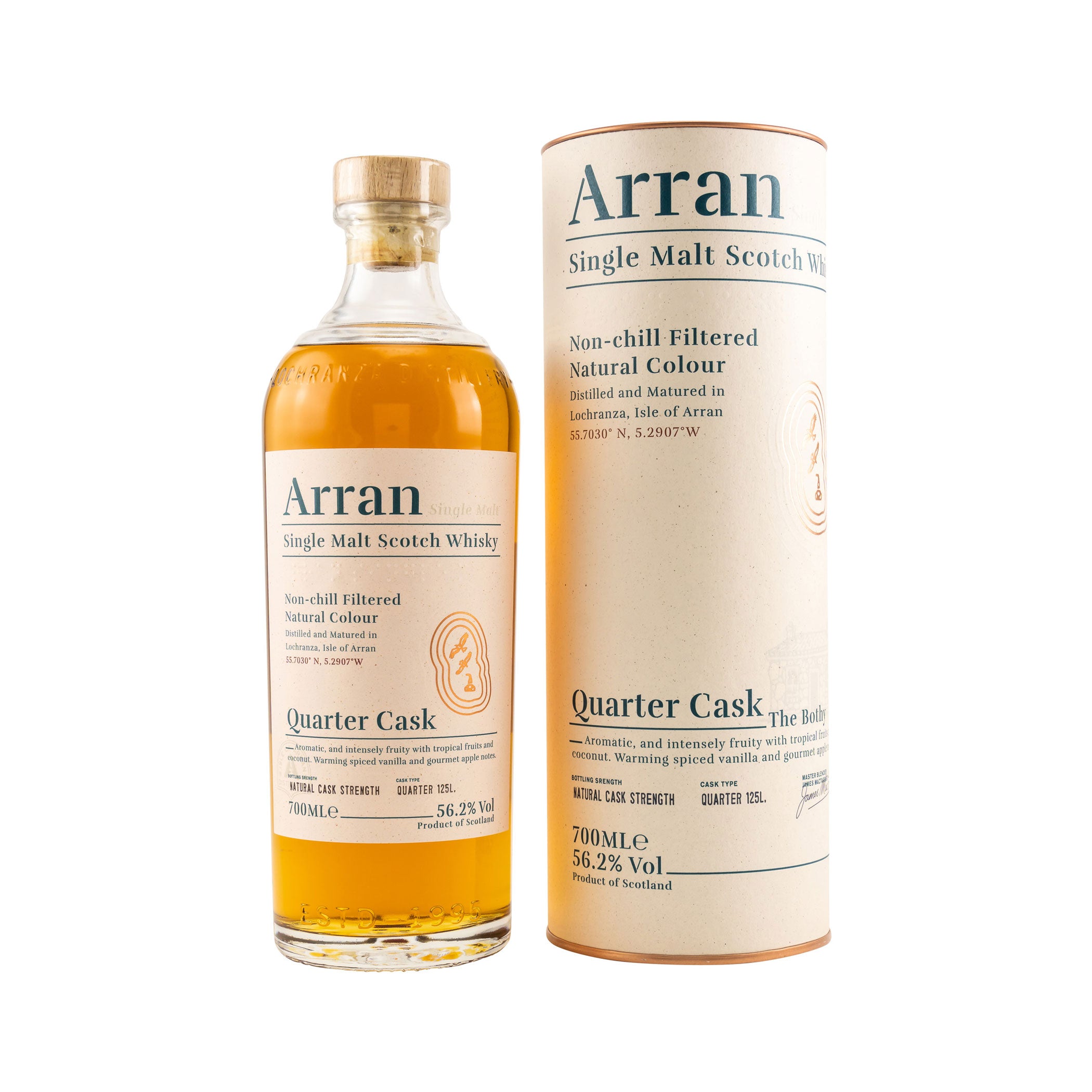 Arran Quarter Cask The Bothy 56,2% vol.