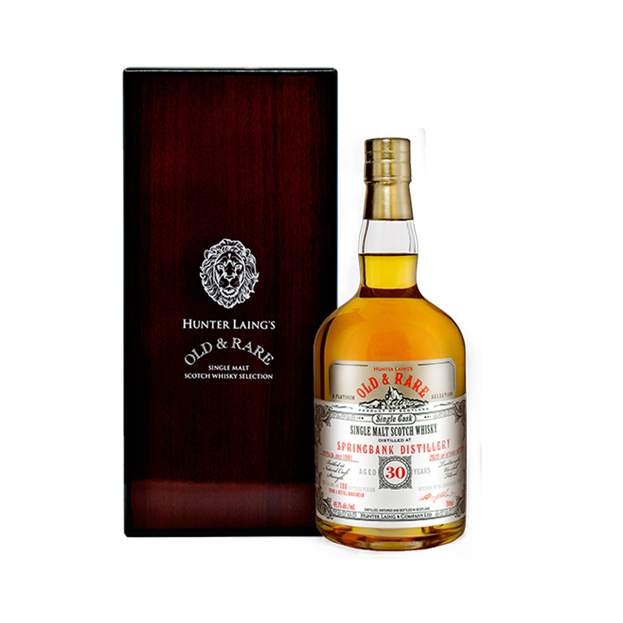 Springbank 30 Year Old - Exclusive 2 Bottle Whisky Set - 1x Springbank Hunter Laing Vintage 1993 & 1x Springbank 30 Year Old Release 2024