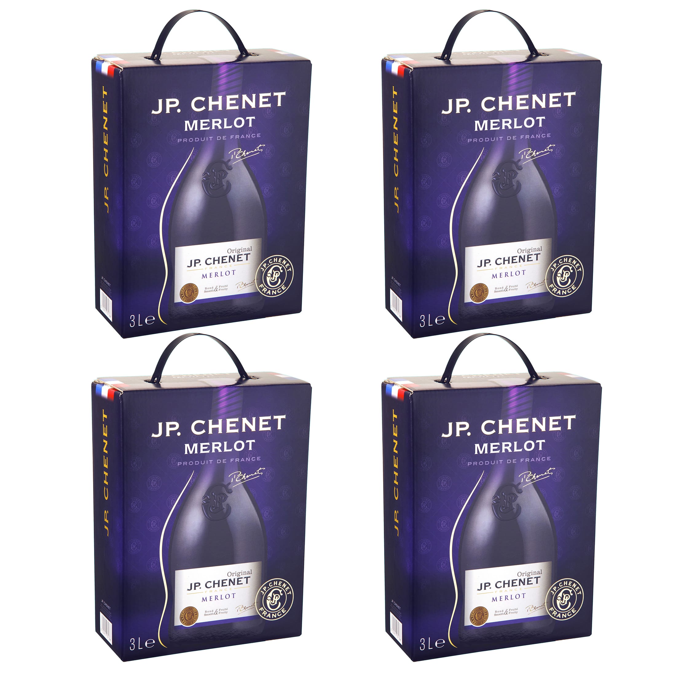 Bag-in-Box - 2019 IGP Oc Merlot - Rotwein - JP. Chenet 3 L.