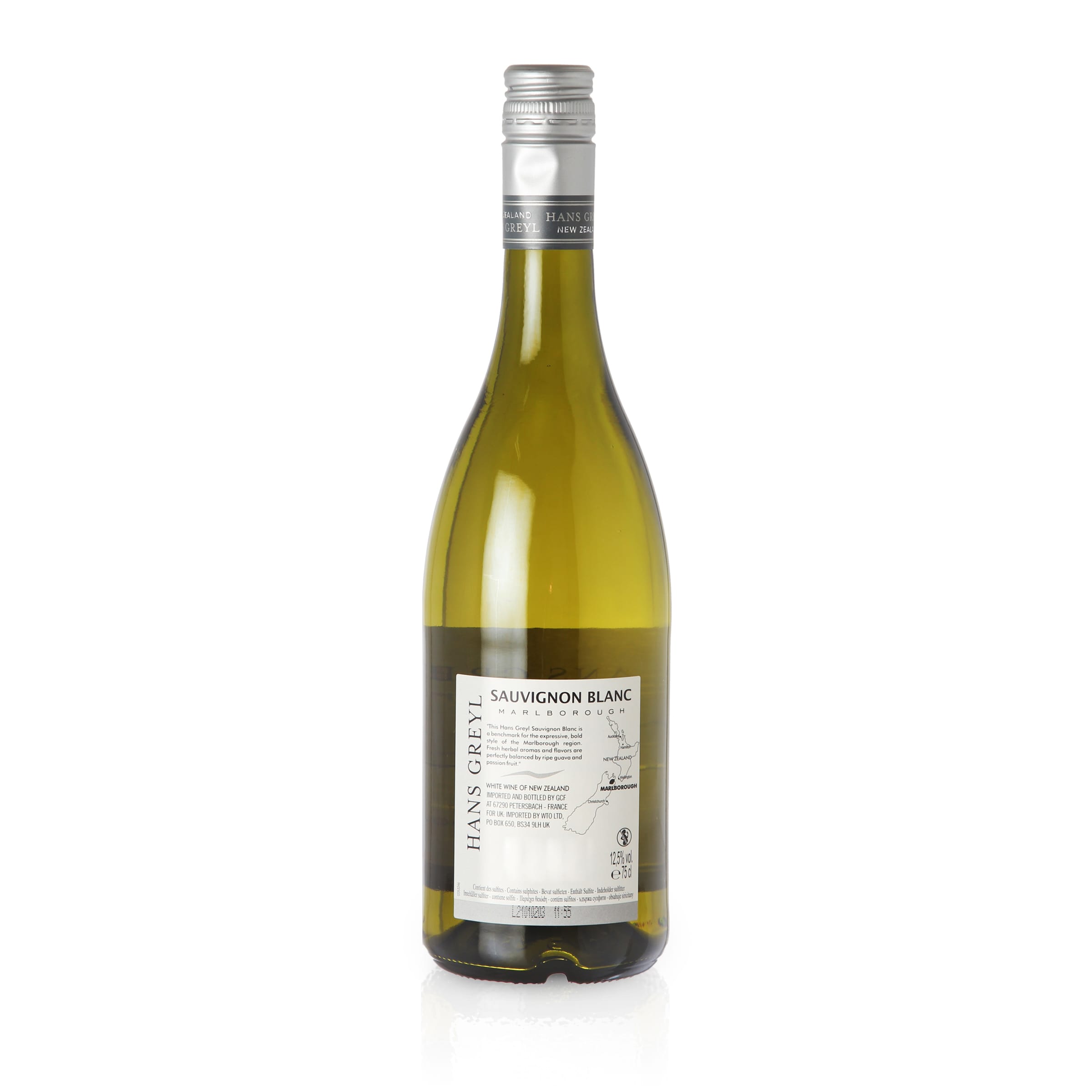 2023 Marlborough Sauvignon Blanc - Hans Greyl | Neuseeländischer Weißwein 0,75L 12.5% vol.