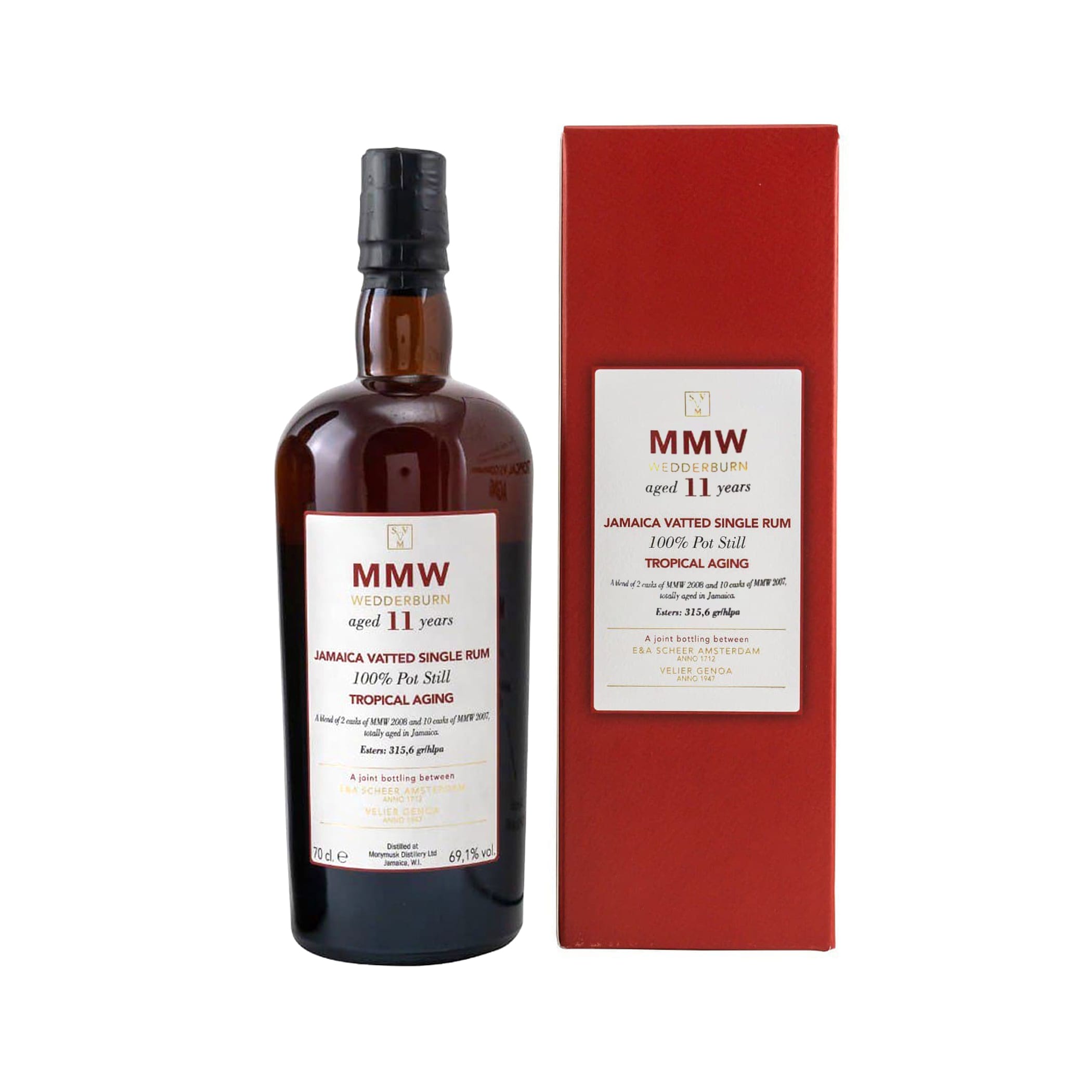 MMW Wedderburn 11 Jahre – Tropical Aging - Scheer Velier Main Jamaica Vatted Single Rum