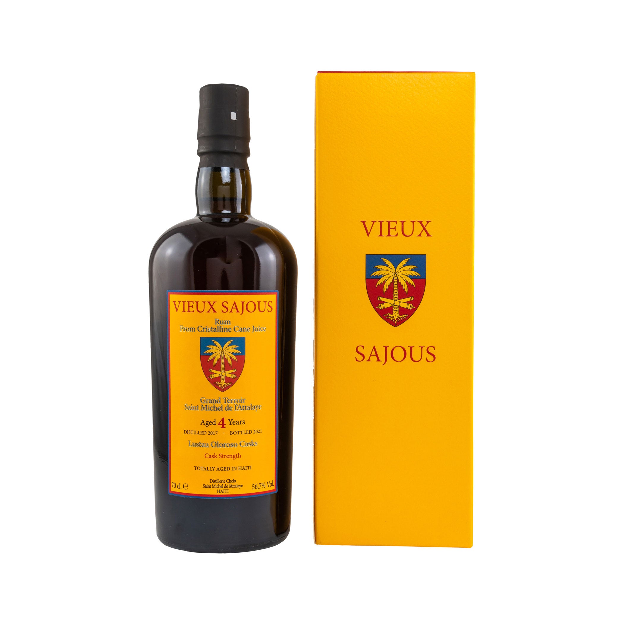 Vieux Sajous Rum 2017/2021 - 4 Jahre - Sherry Cask