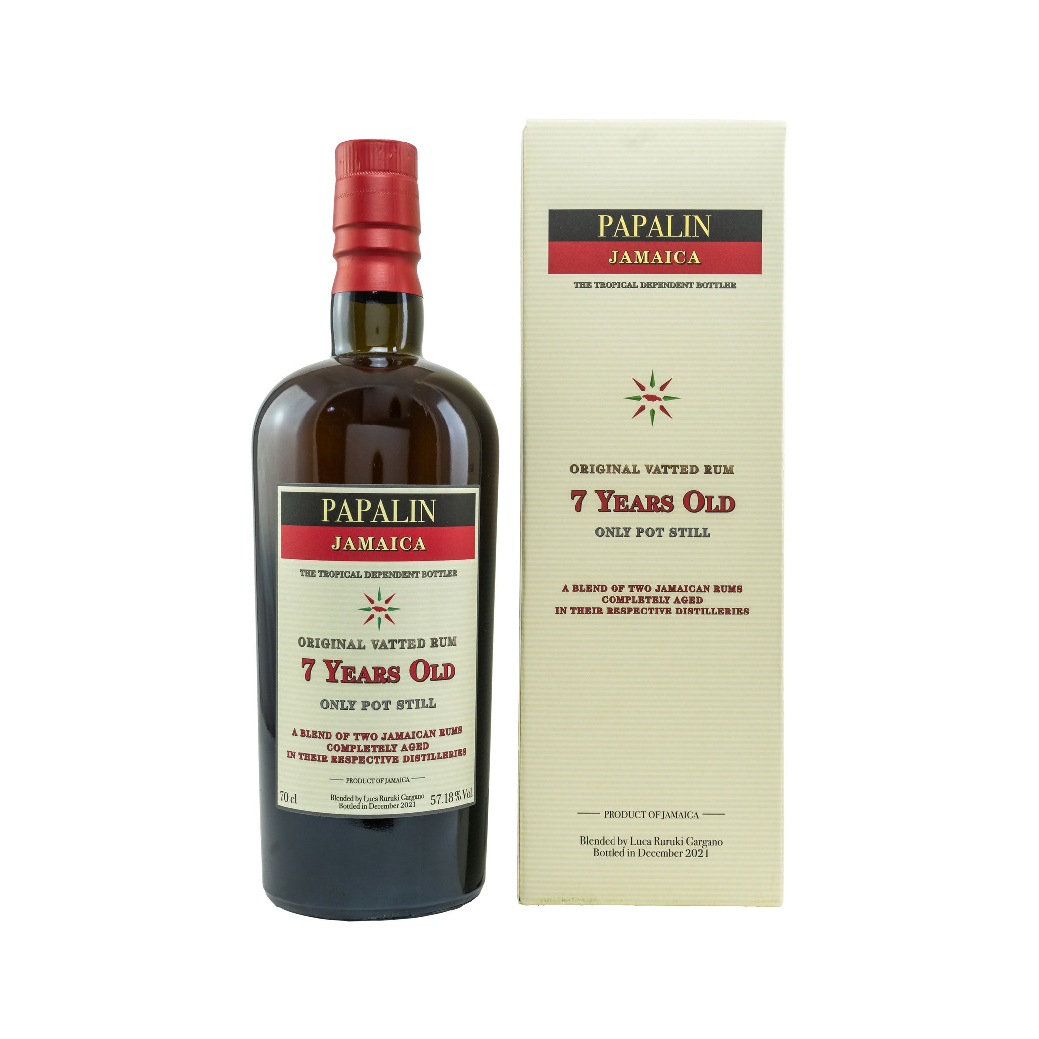 Papalin 7 Jahre Navy Proof Jamaica Rum