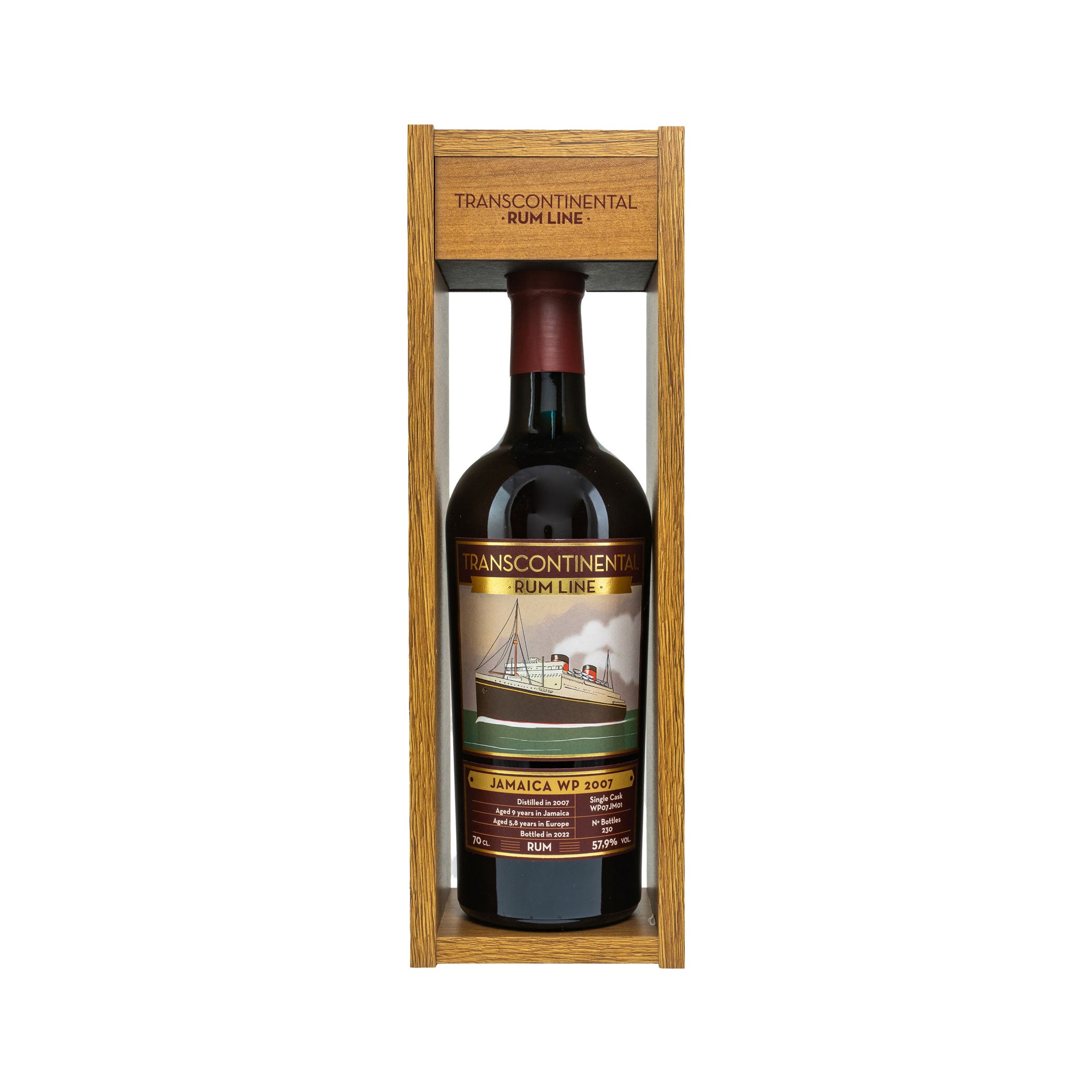 Jamaica WP 2007/2022 - 14 Jahre - Single Cask - Transcontinental Rum Line -