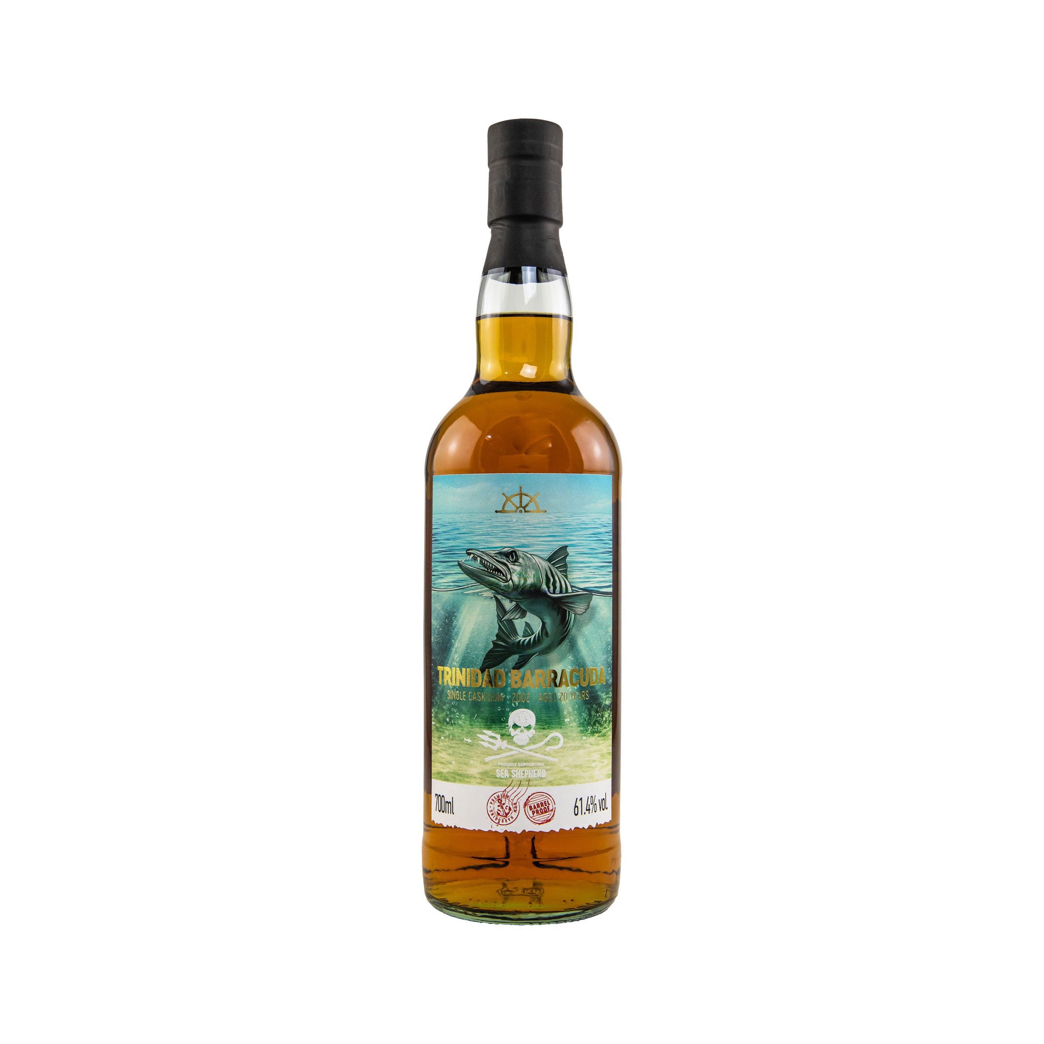 Trinidad Barracuda 2002/2022 – Sea Shepherd - FRC Single Cask Rum - Selected by Kirsch Import